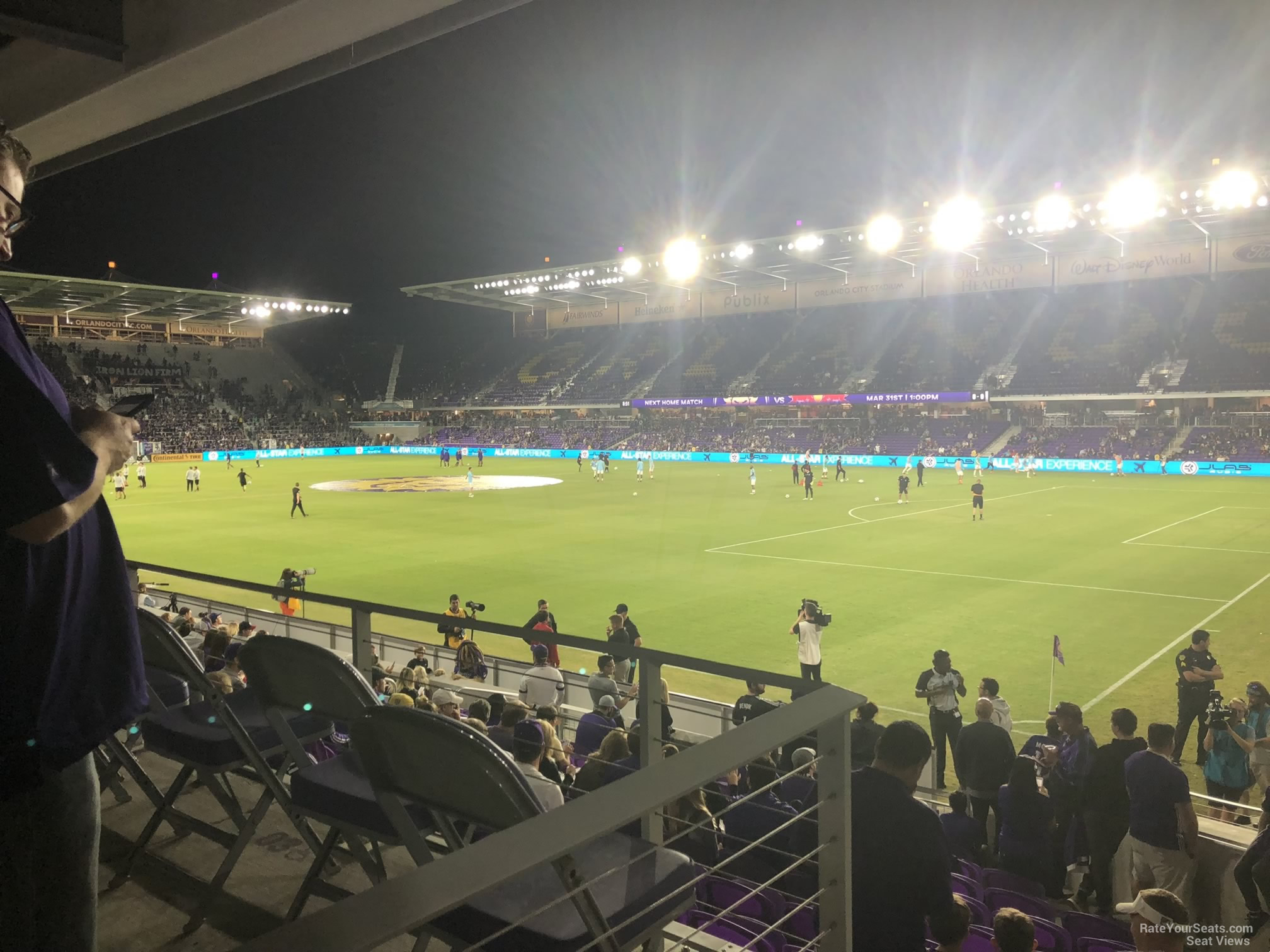 section 9 seat view  for soccer - exploria stadium