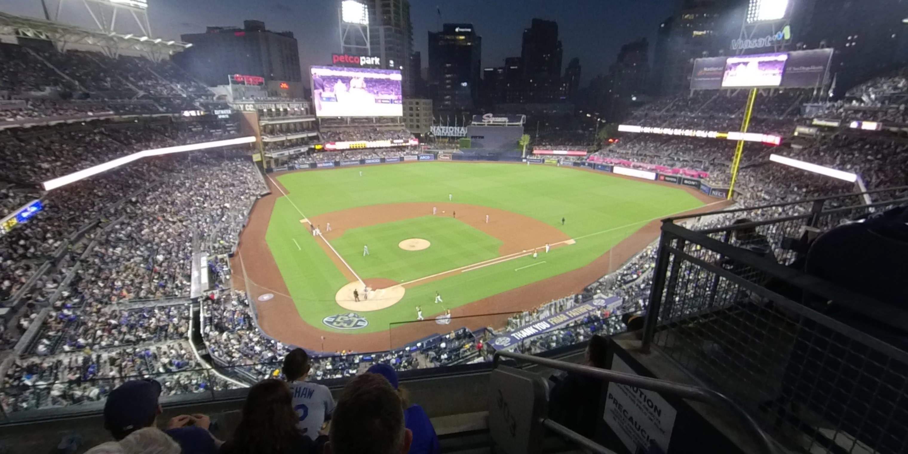 section 303 panoramic seat view  for baseball - petco park