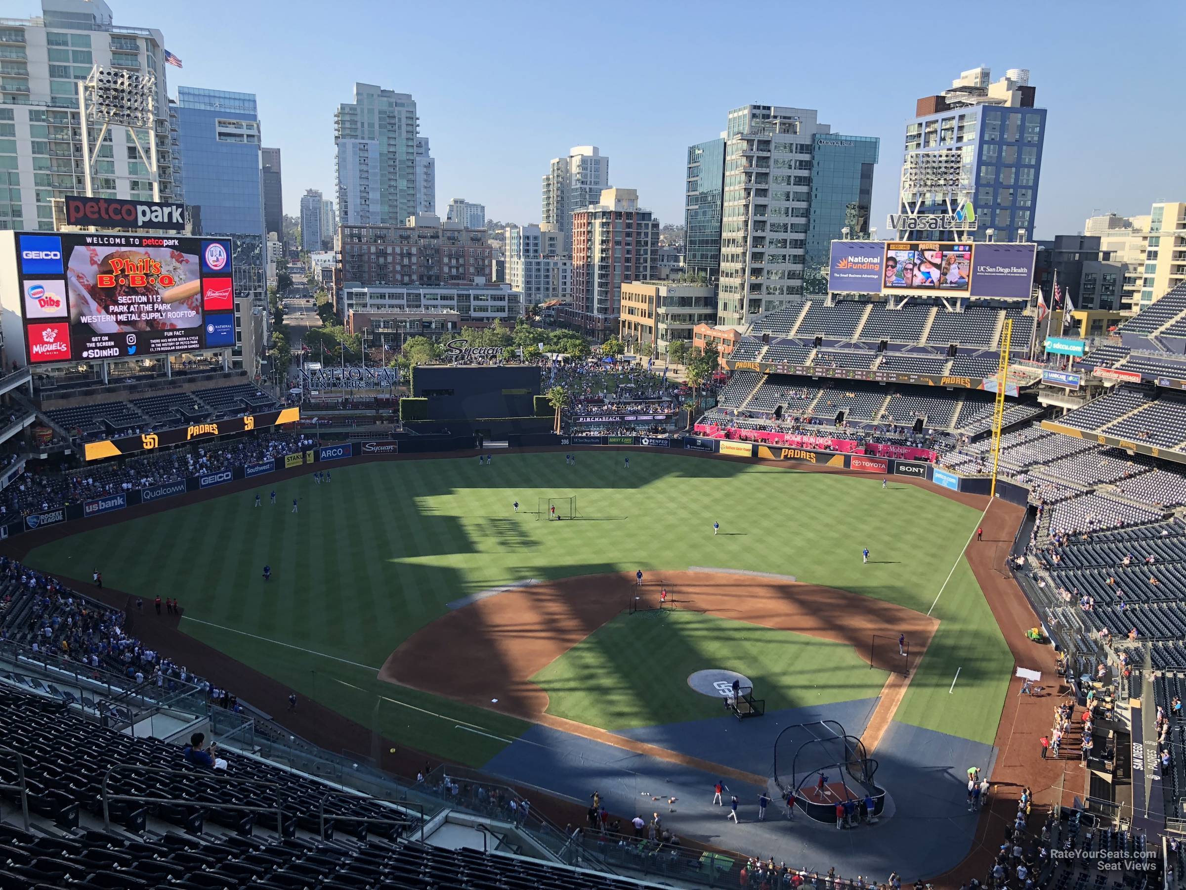 Section 306 at Dodger Stadium 