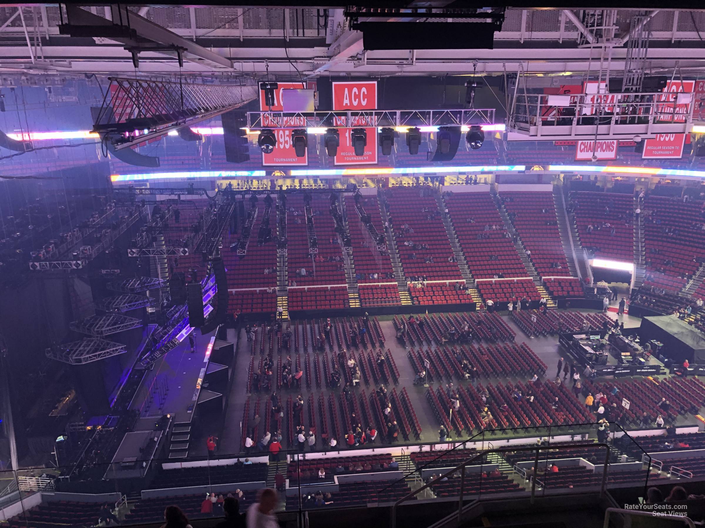 PNC Arena Section 305 Concert Seating