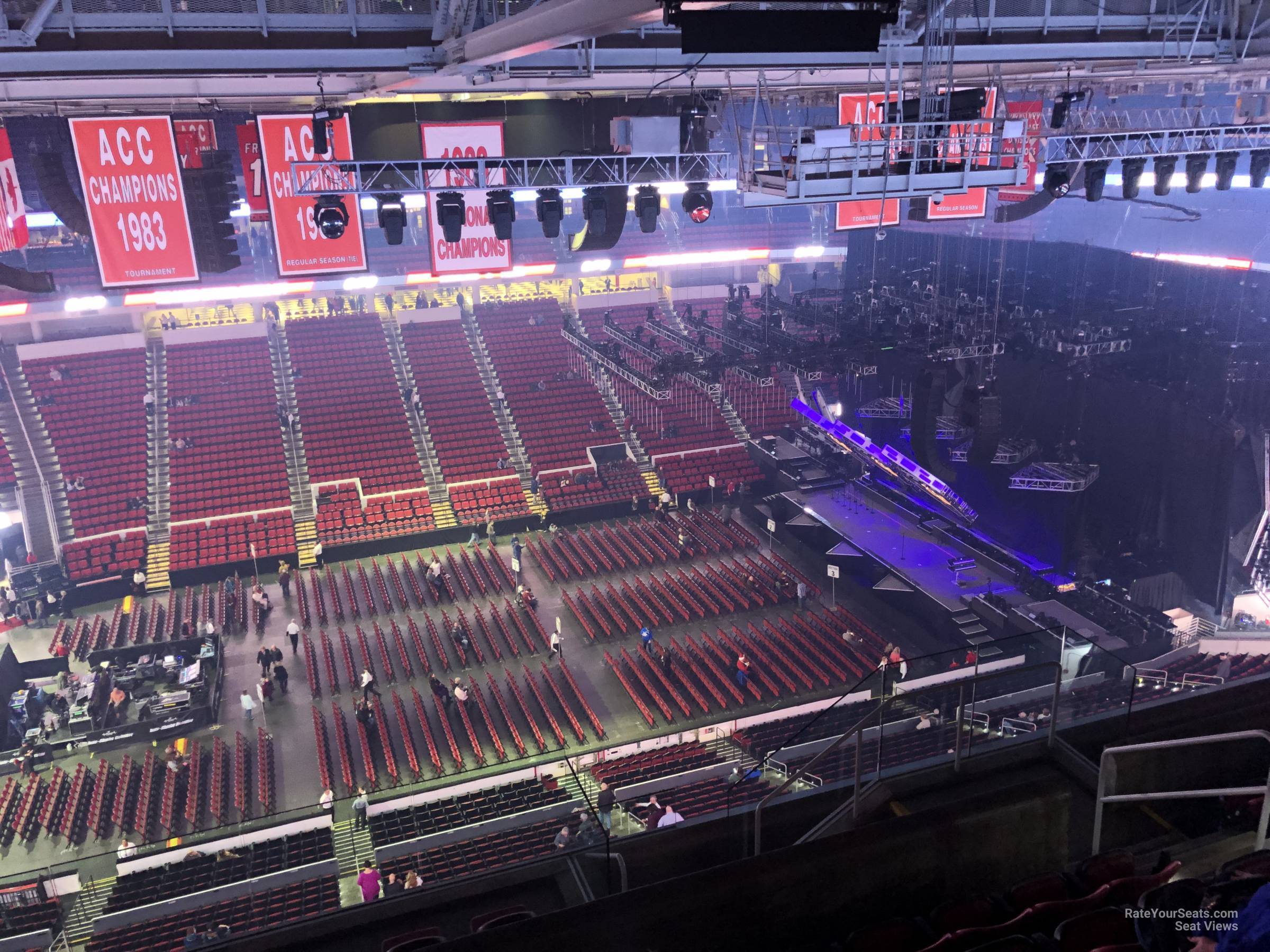 PNC Arena Section 325 Concert Seating