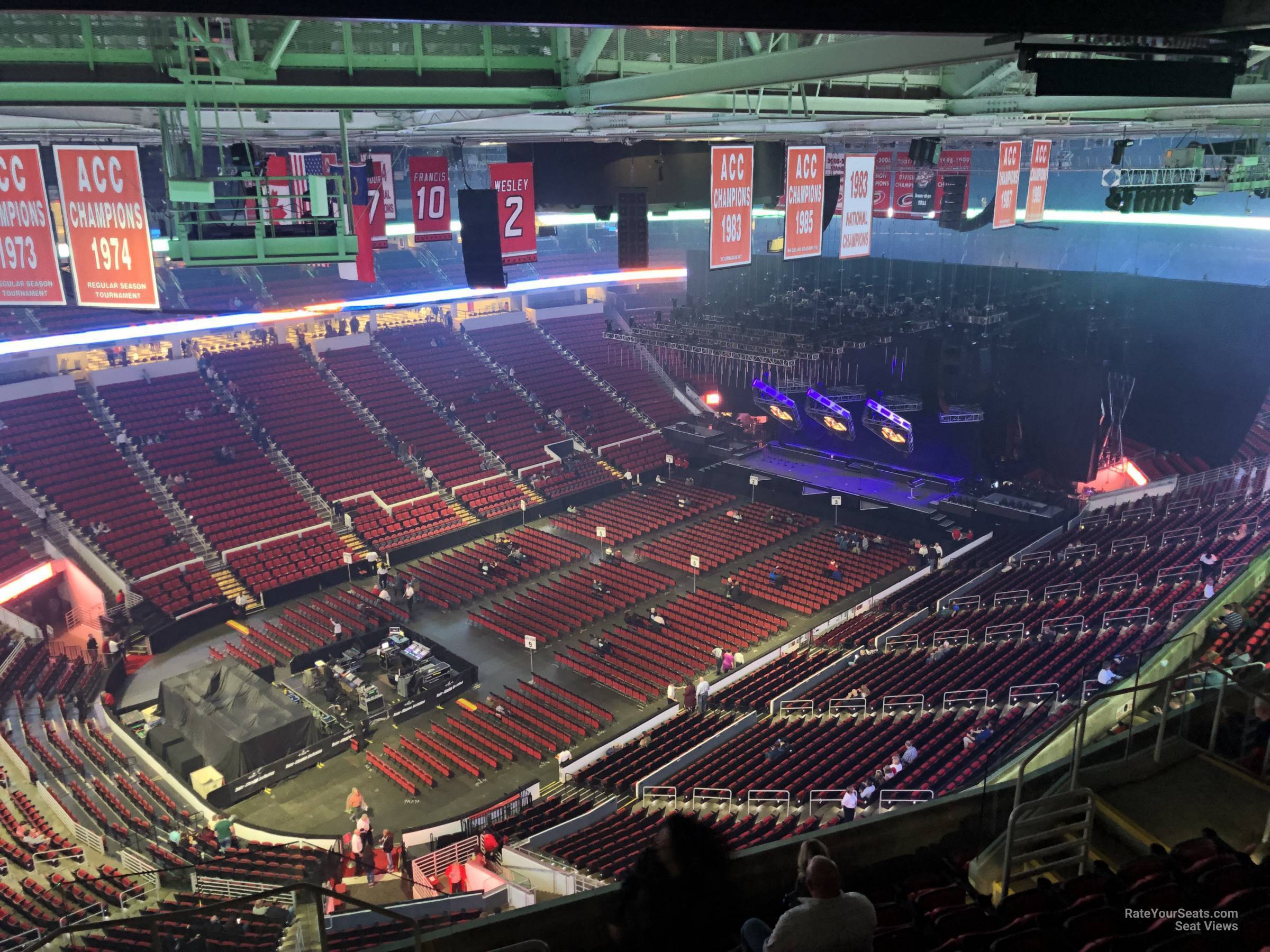PNC Arena Section 328 Concert Seating
