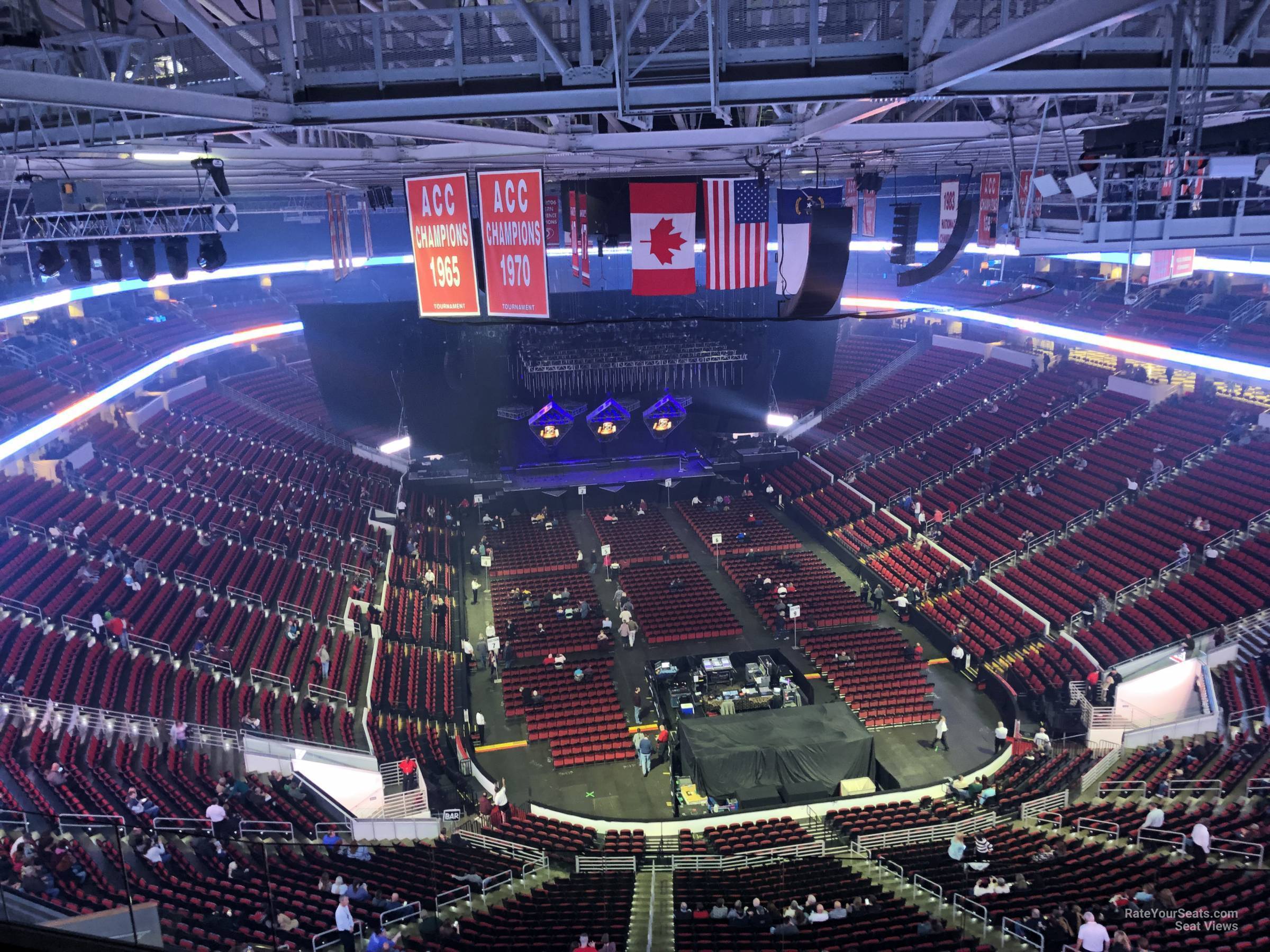 PNC Arena Section 334 Concert Seating