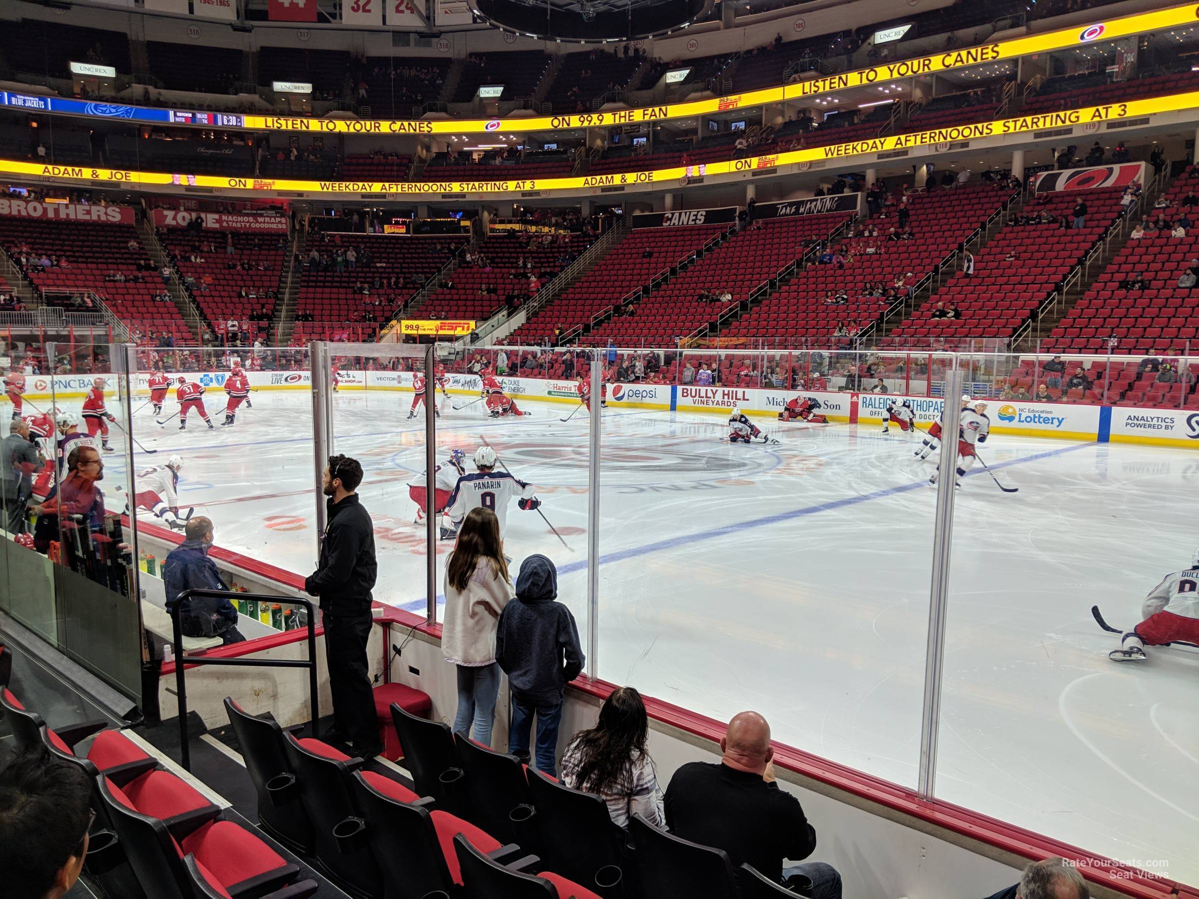 Pnc Arena Hockey Seating Chart