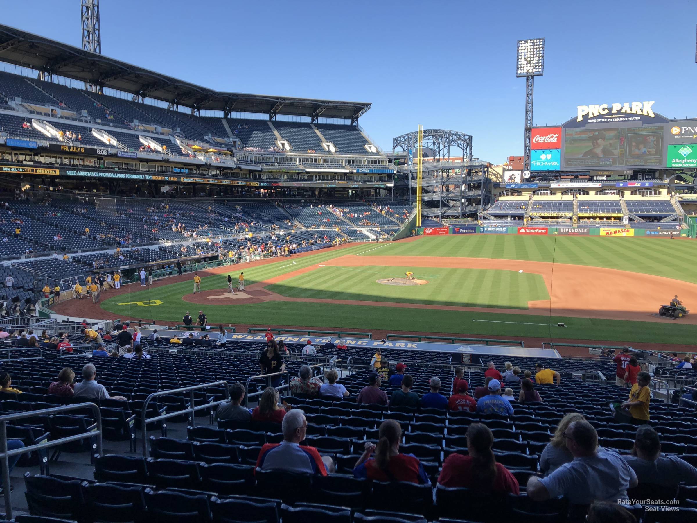 PNC Park Section 110 - RateYourSeats.com