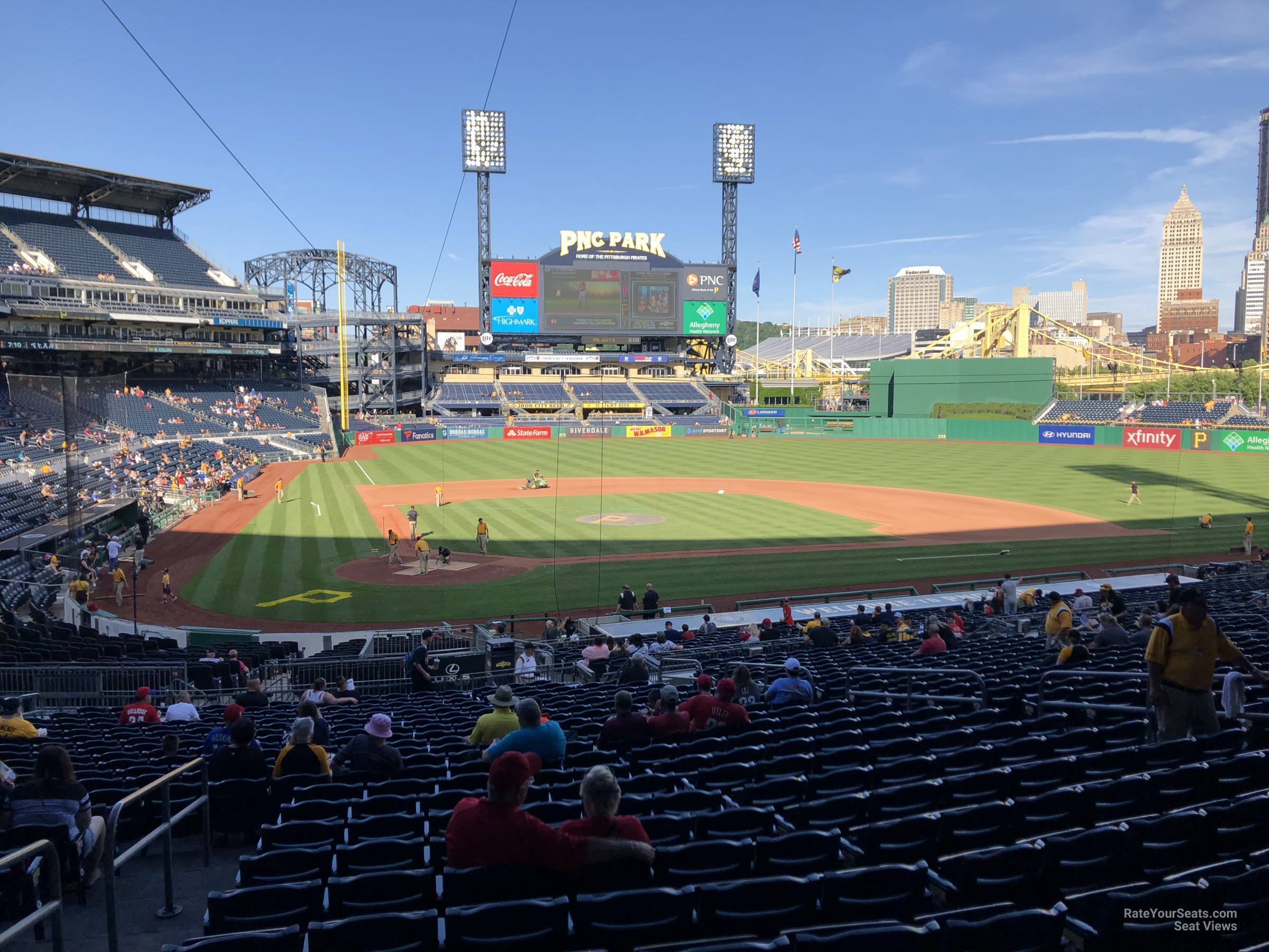 PNC Park Section 114 - RateYourSeats.com