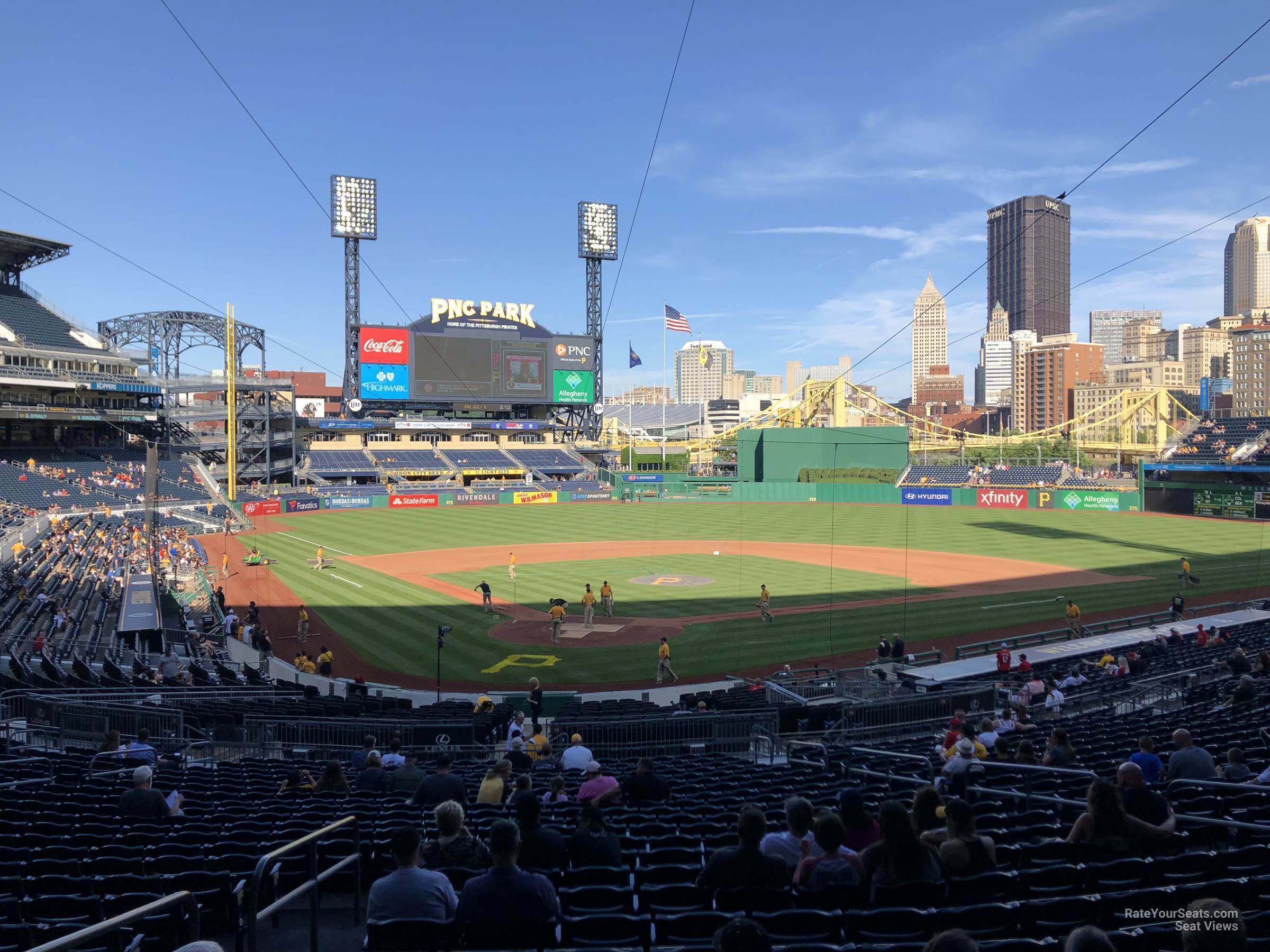 Section 11 at PNC Park 