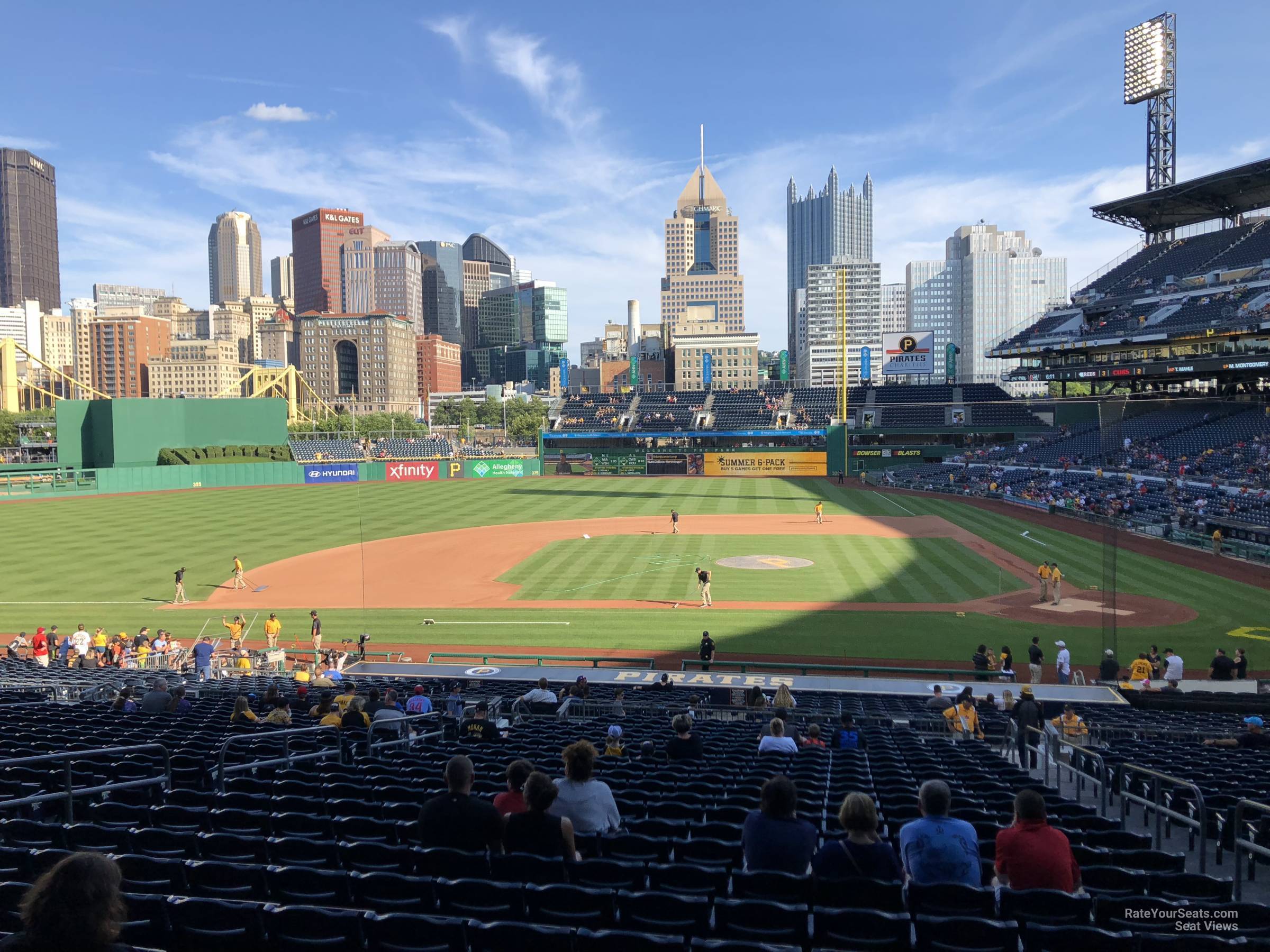 PNC Park Section 121 - RateYourSeats.com