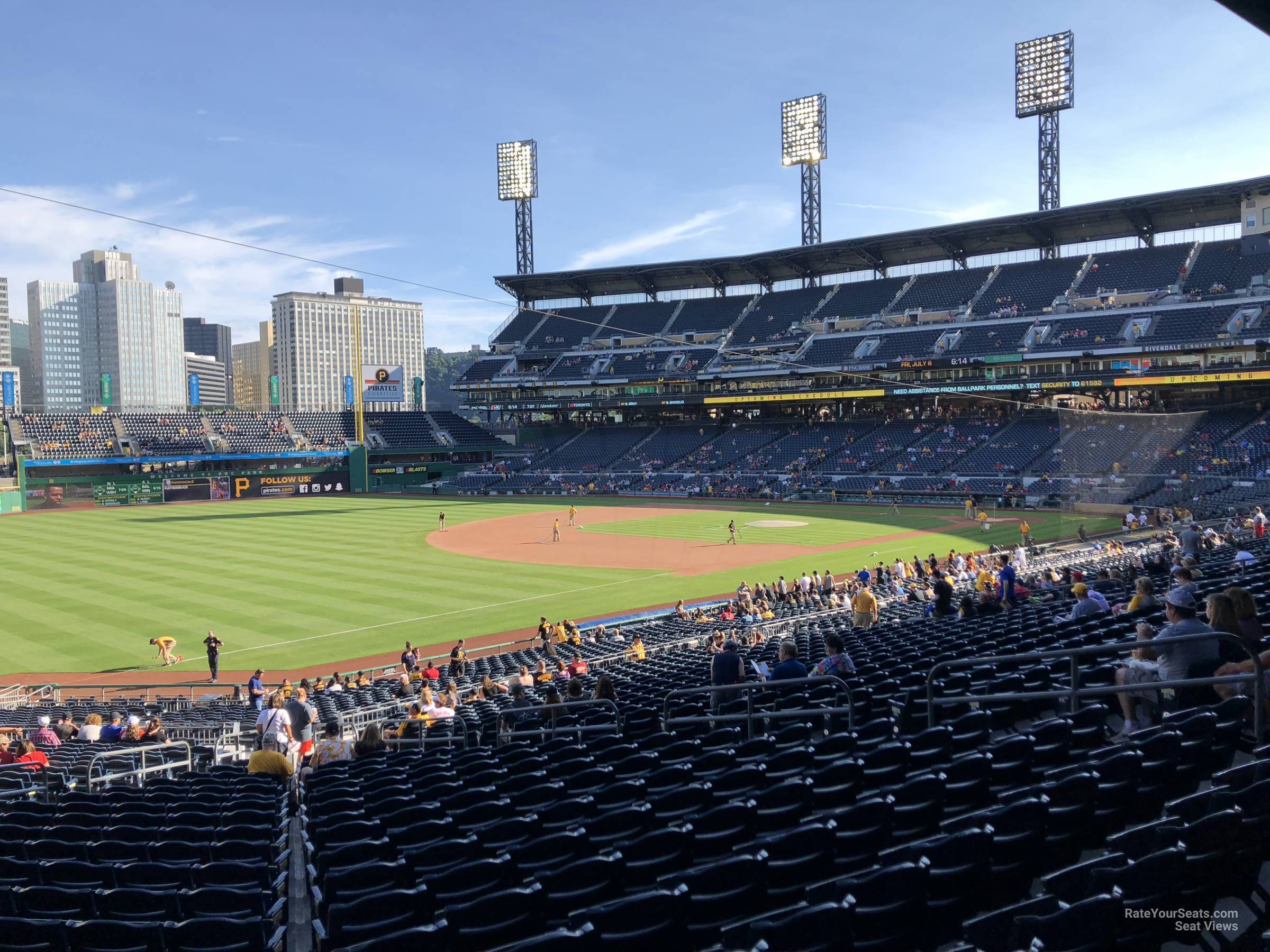 Night Game- Pirates 5 – Mets 4 – PNC Park – Pittsburgh PA – Ruth E