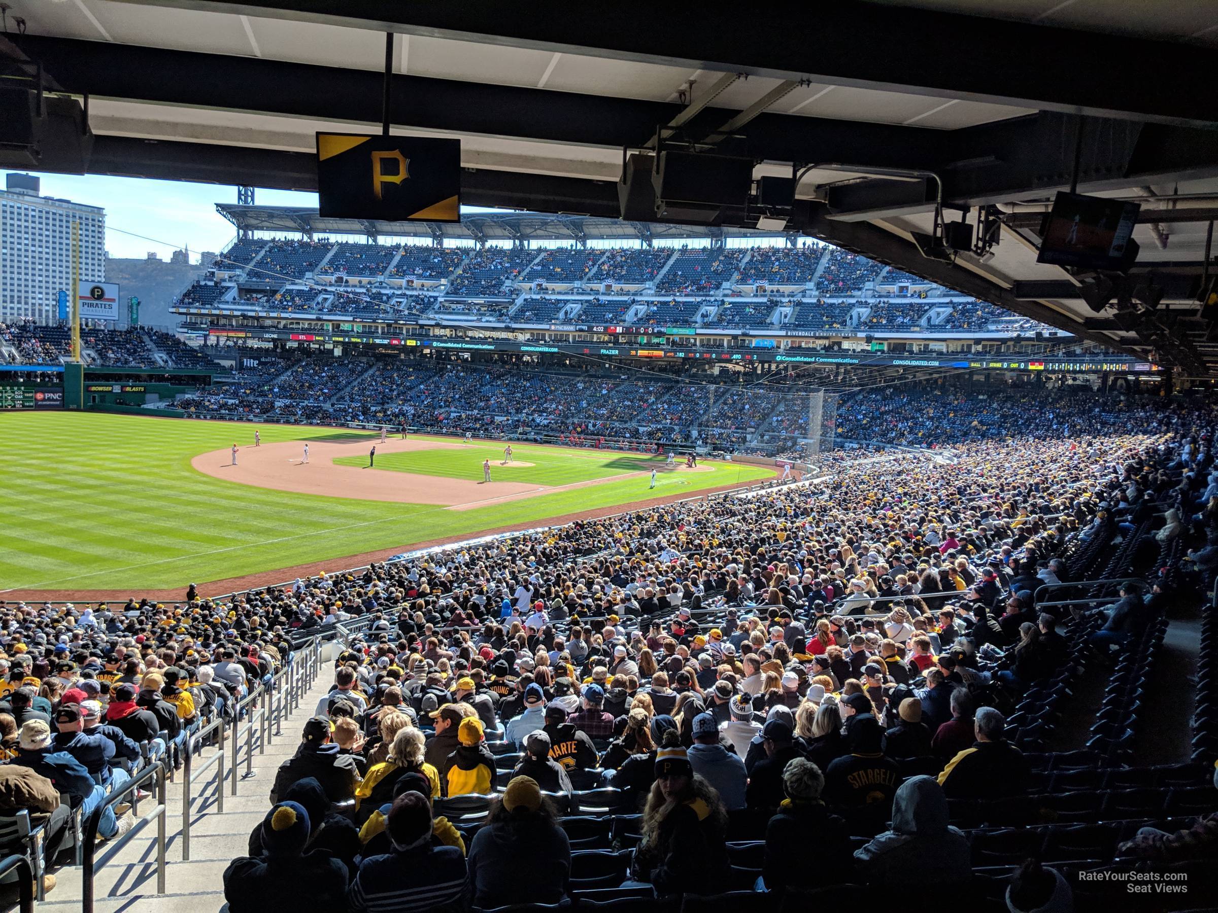 Section 129 at PNC Park - RateYourSeats.com