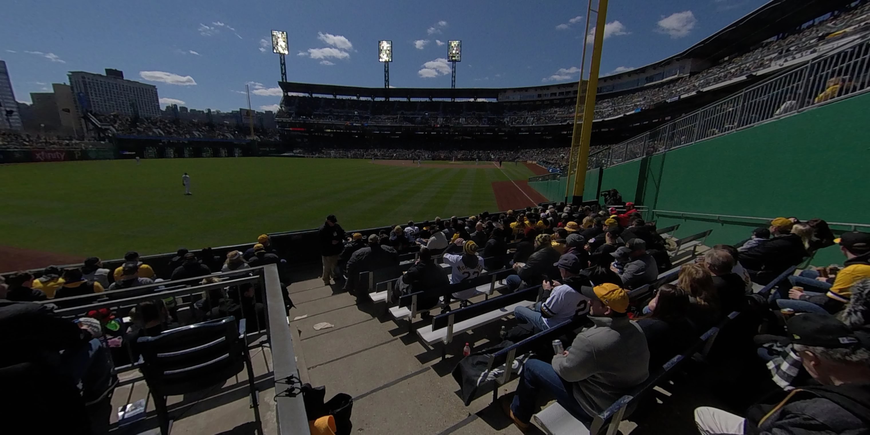 section 133 panoramic seat view  - pnc park