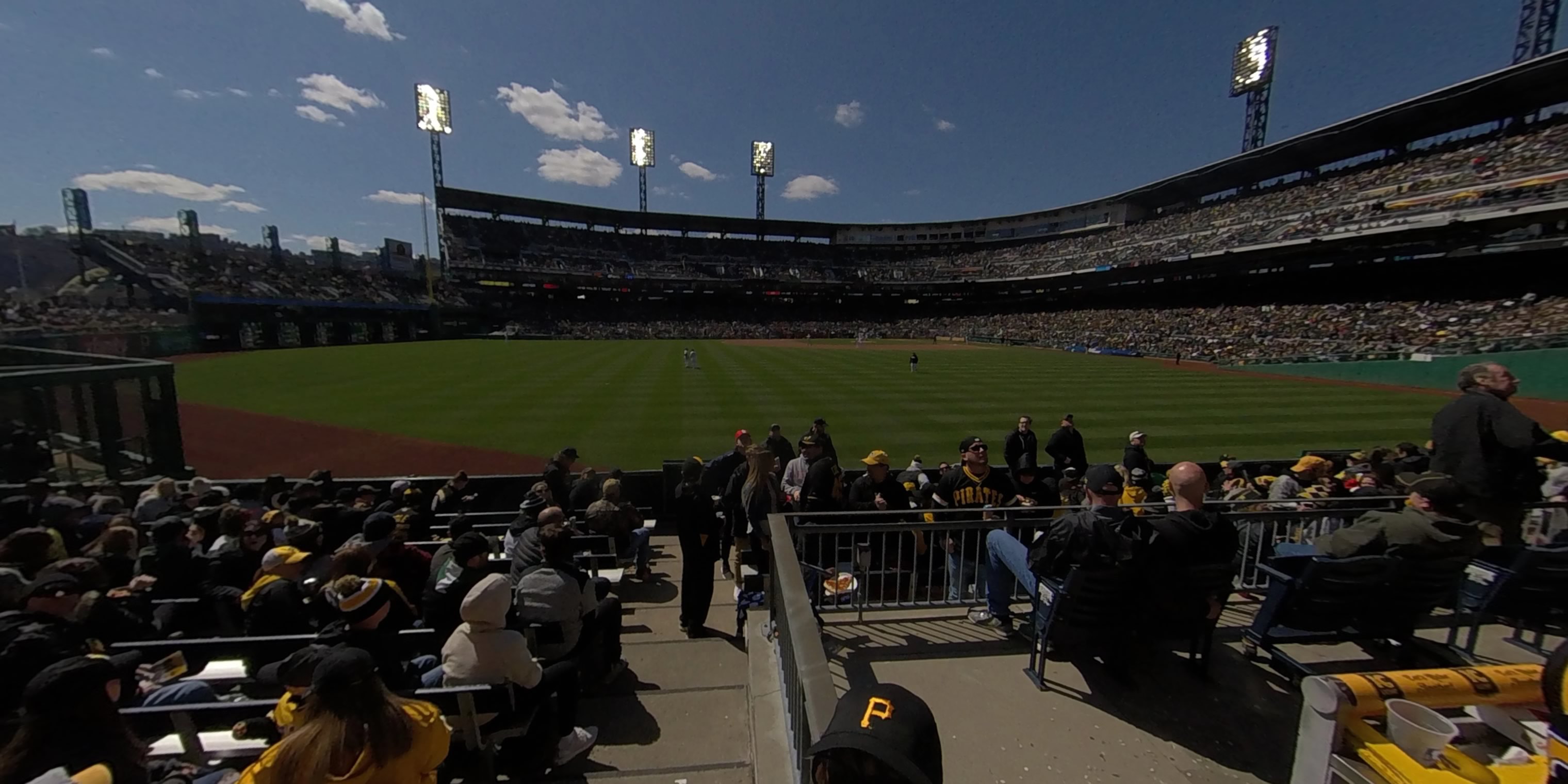 section 137 panoramic seat view  - pnc park