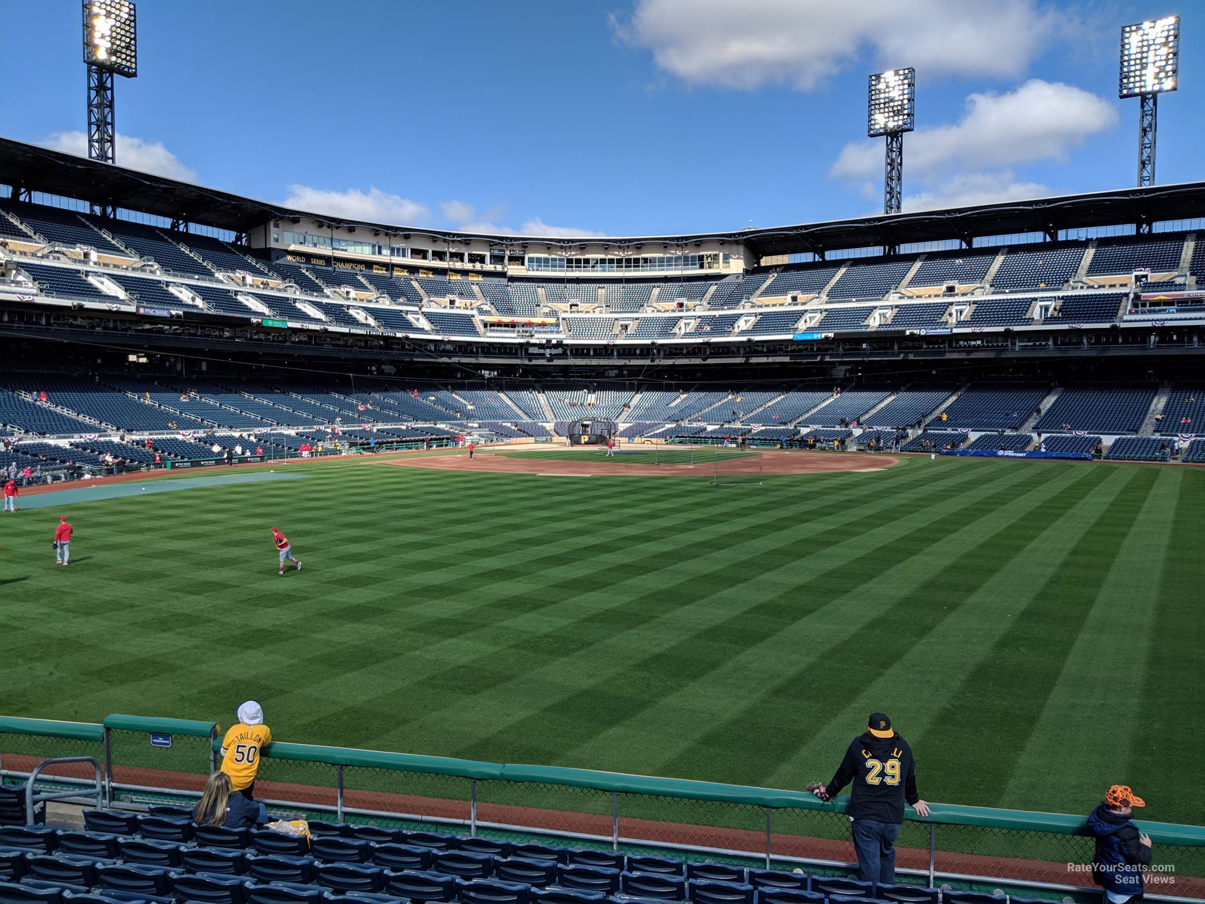 Section 140 at PNC Park 