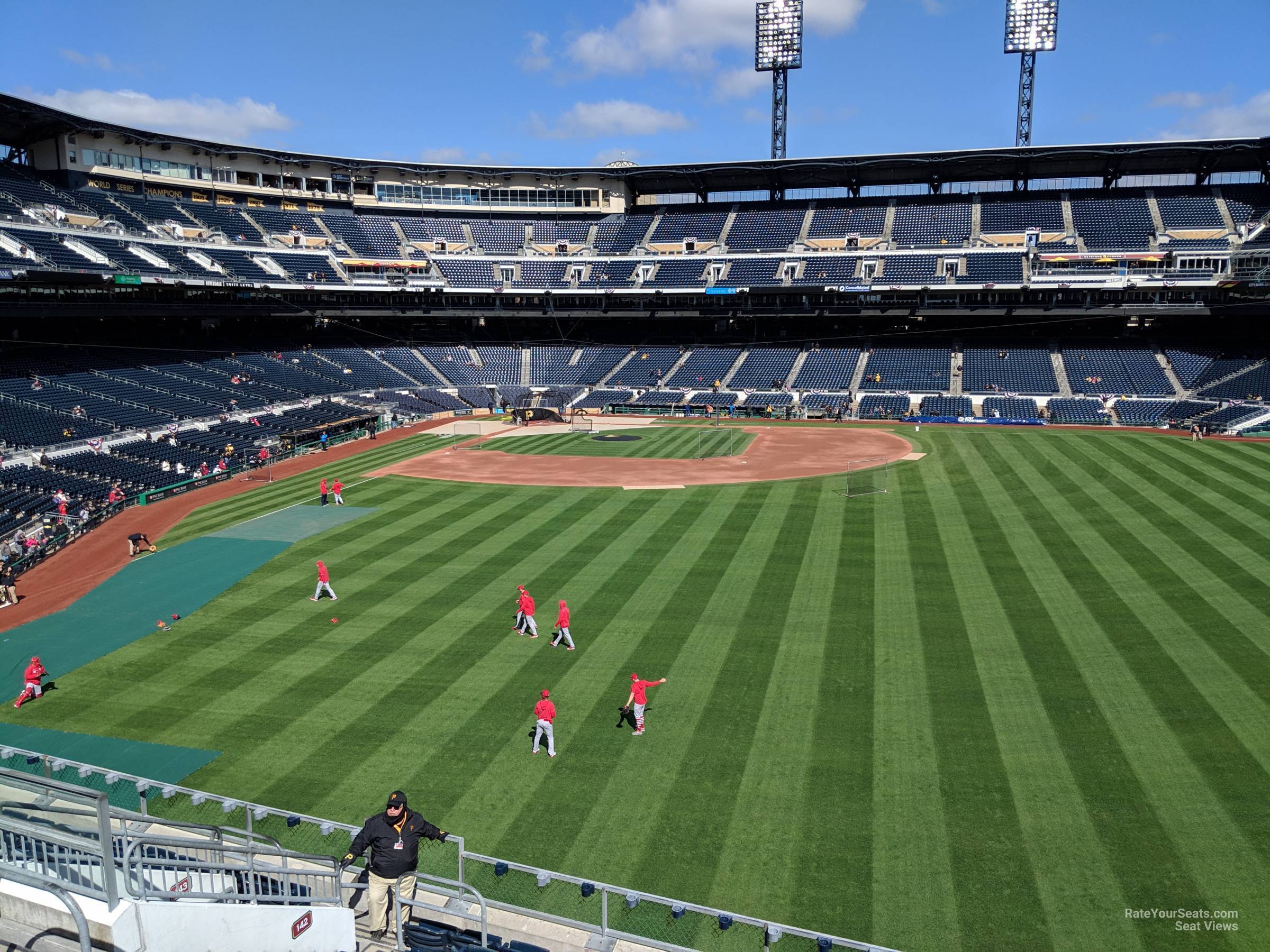 PNC Park Section 142 - RateYourSeats.com