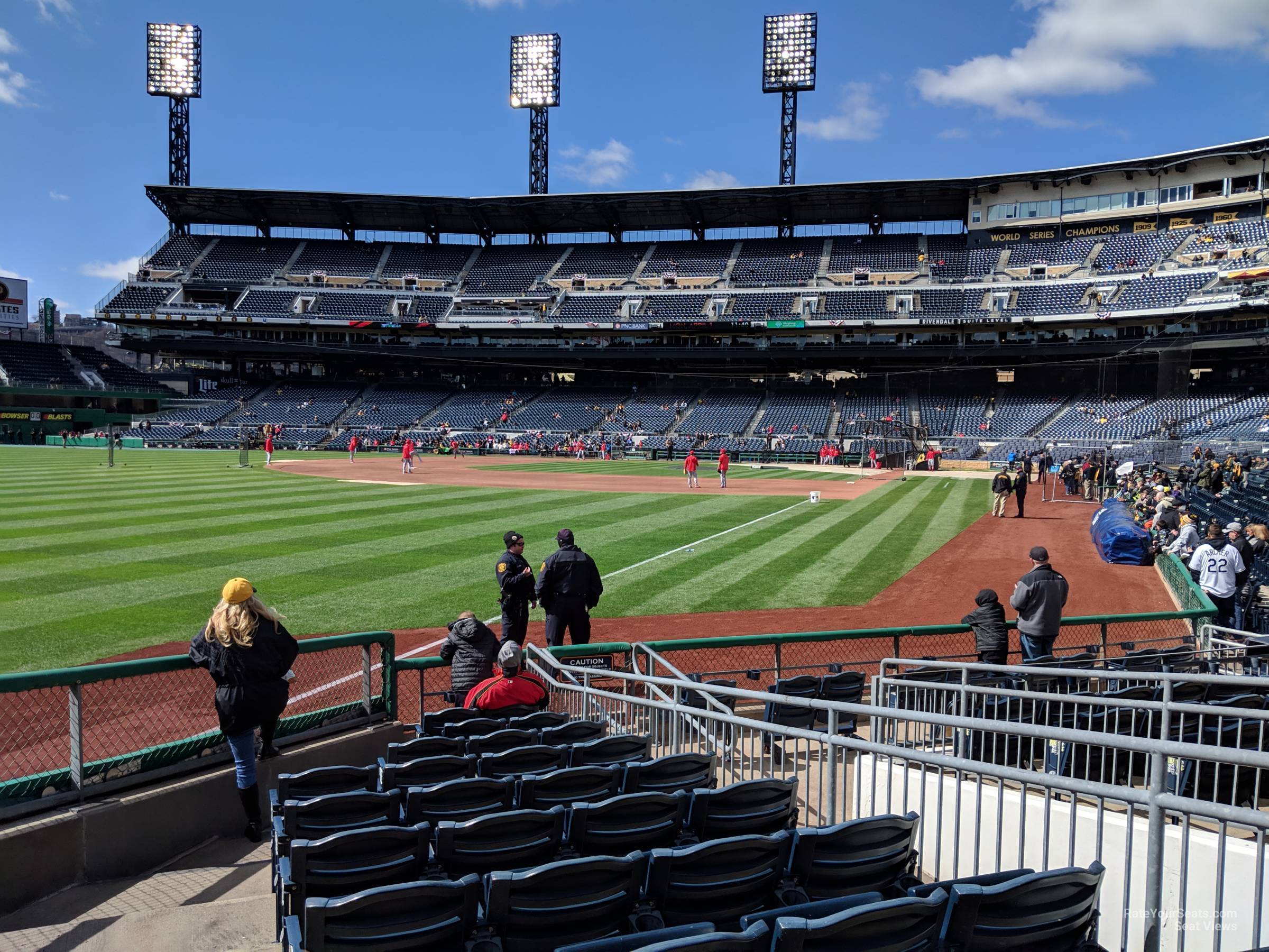 section 31, row m seat view  - pnc park