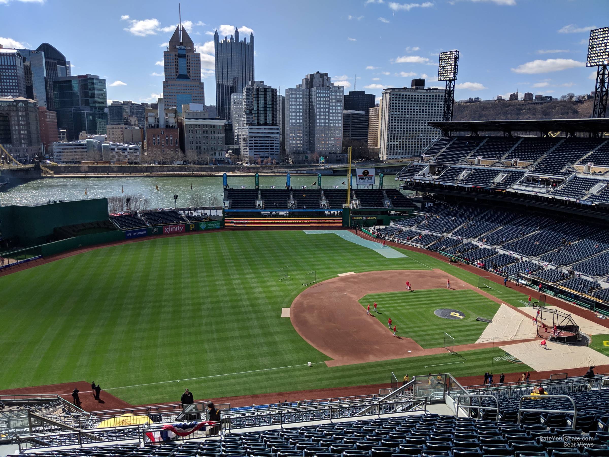 Crystal caught a great view at PNC Park. Caught and submitted with