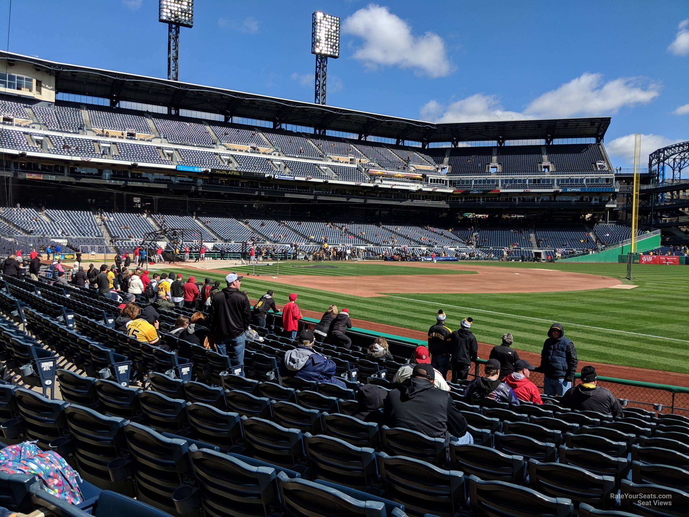 PNC Park Seating Views - RateYourSeats.com