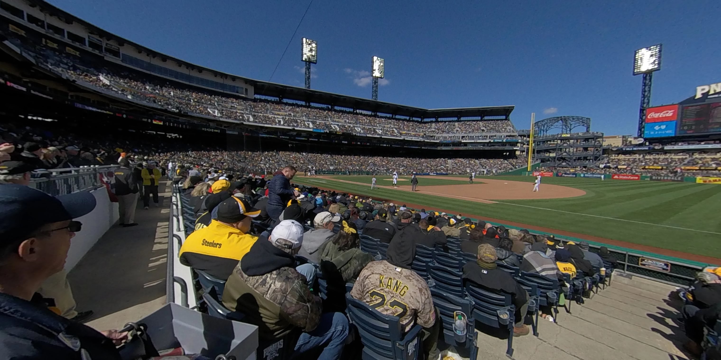 section 6 panoramic seat view  - pnc park