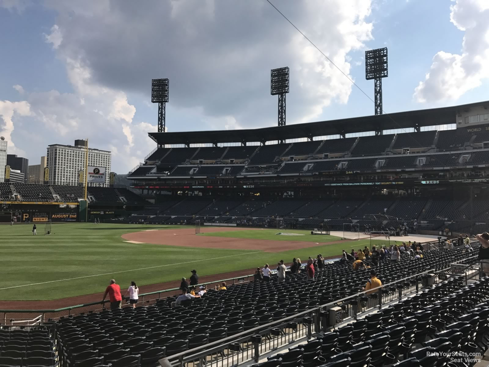 Section 129 at PNC Park 