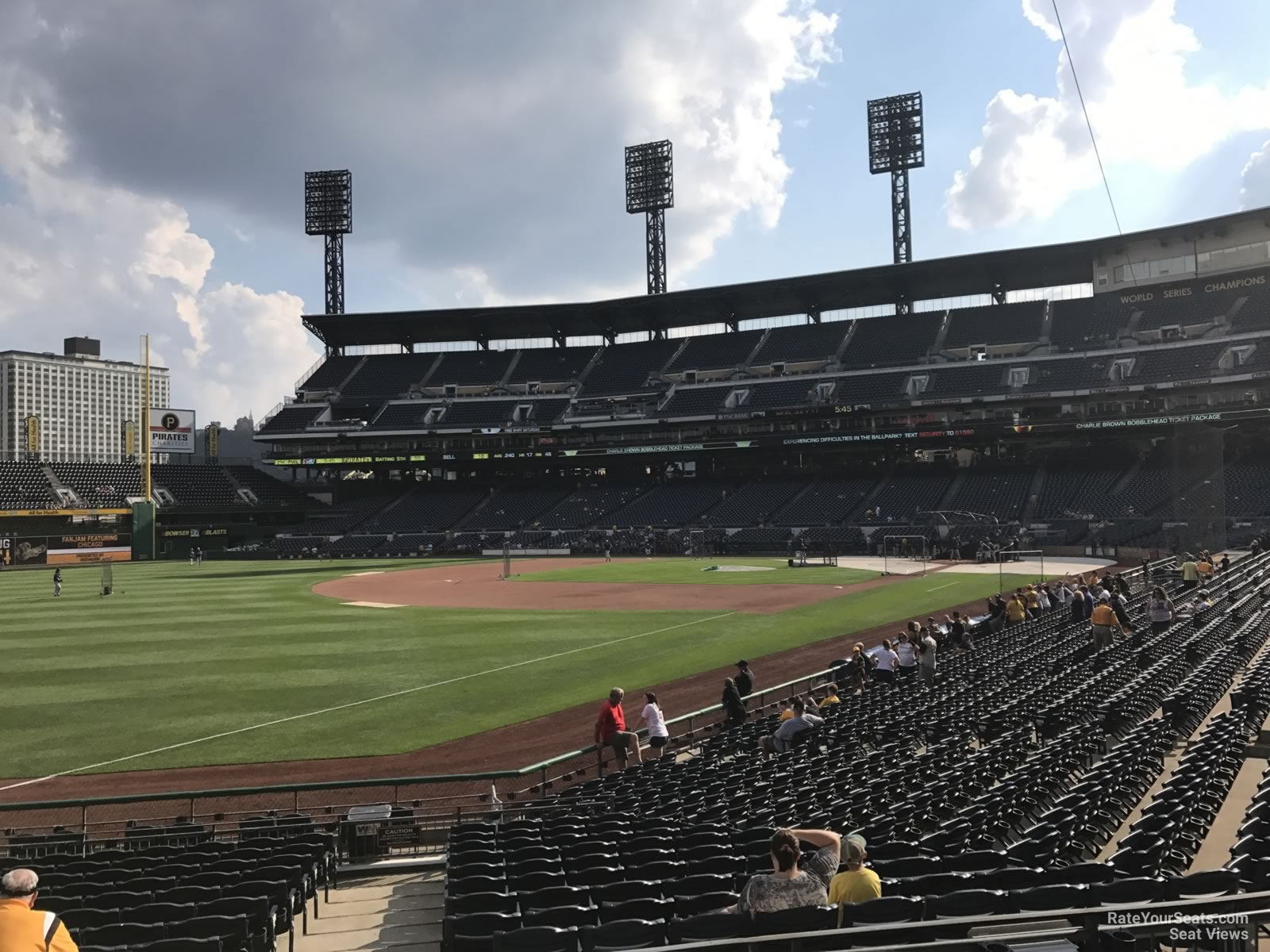 Section 130 at PNC Park 