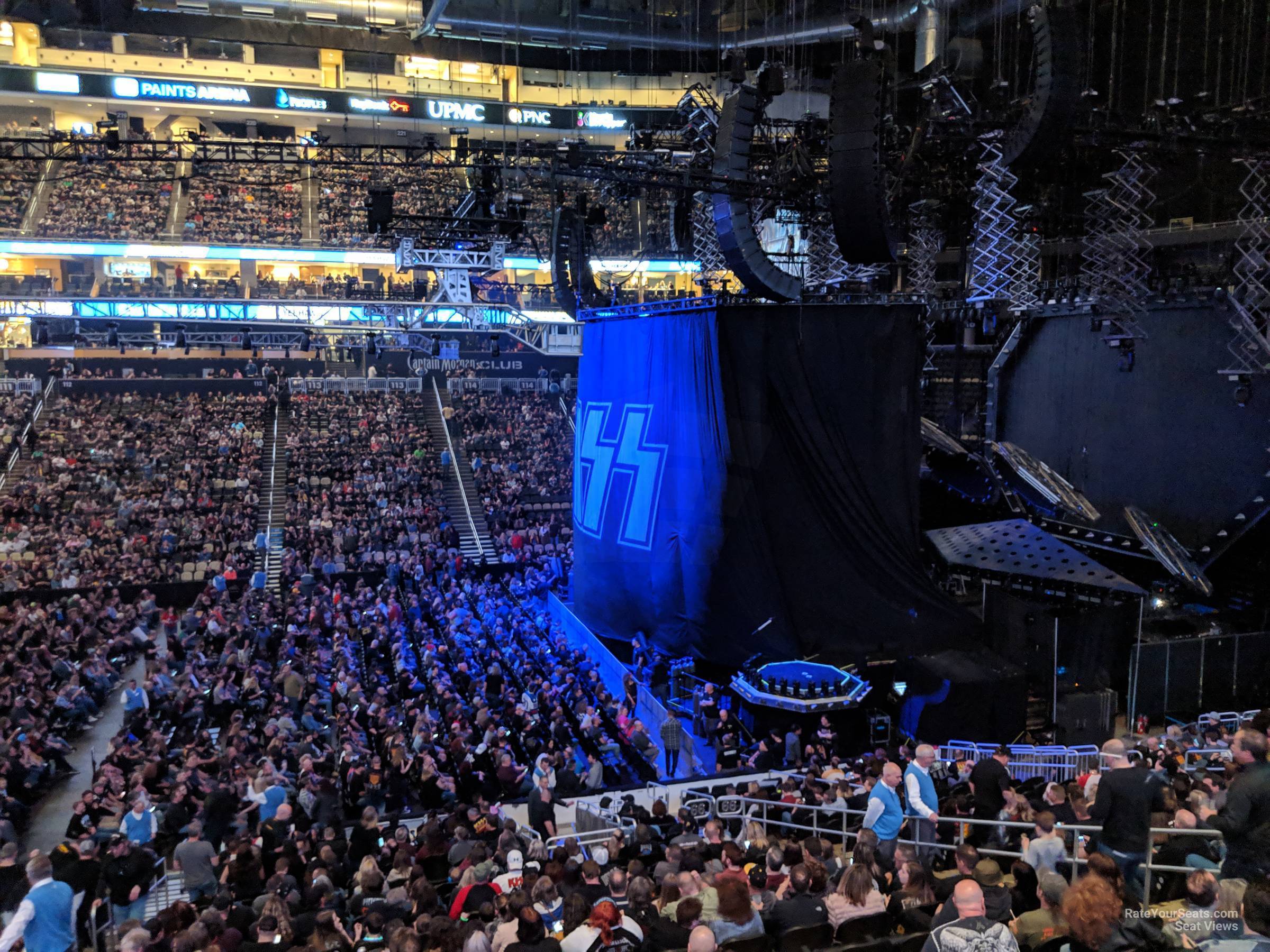 PPG Paints Arena Section 101 Concert Seating