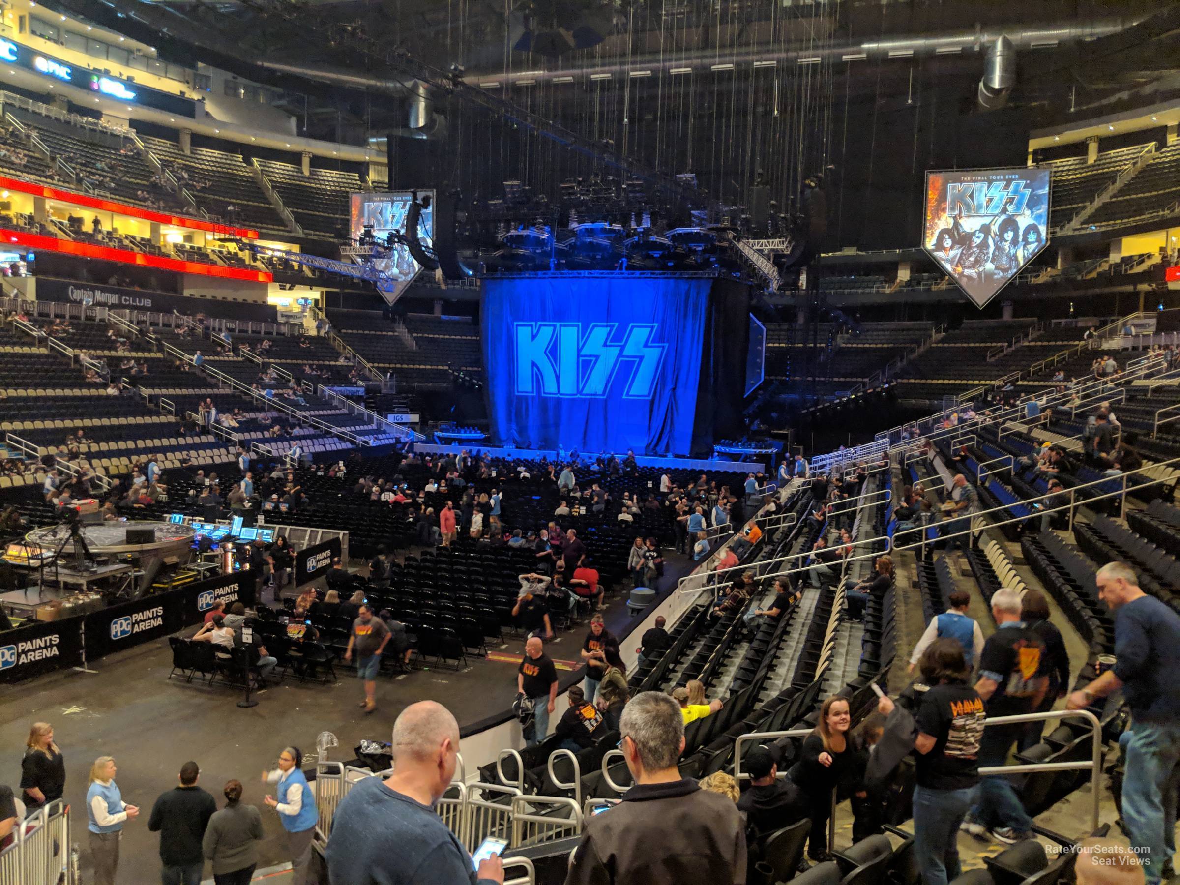 Section 105 At PPG Paints Arena For Concerts - RateYourSeats.com