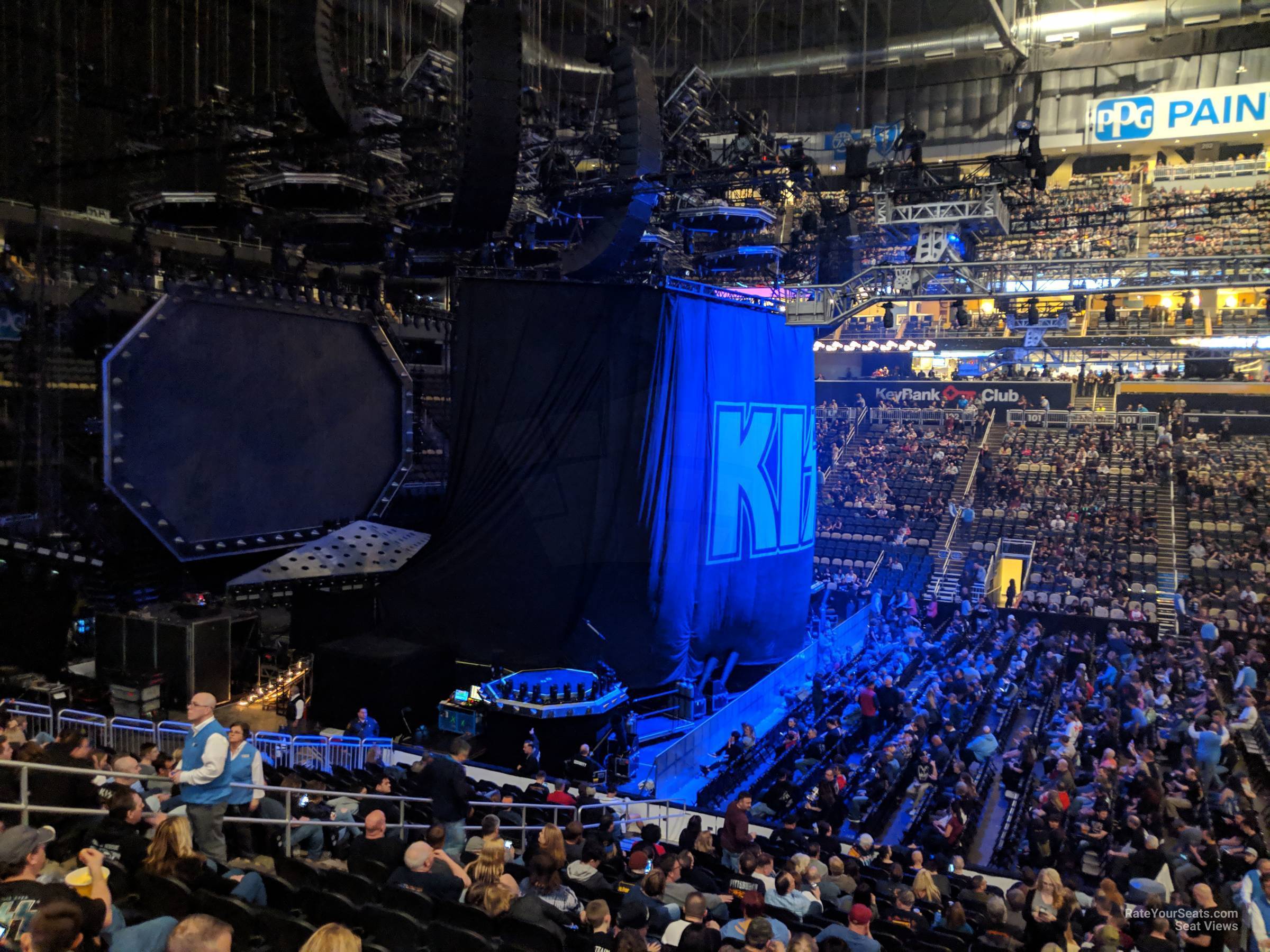Section 113 at PPG Paints Arena for Concerts