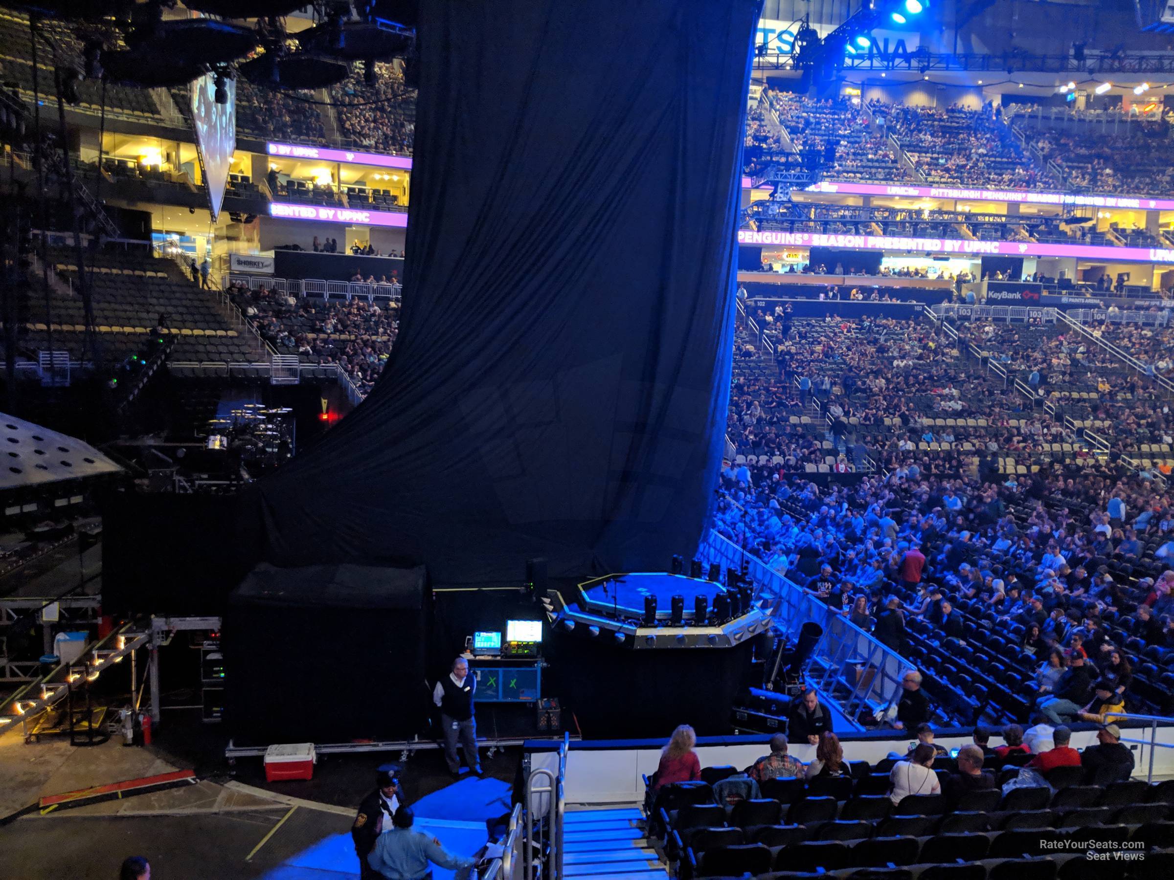 PPG Paints Arena Section 114 Concert Seating