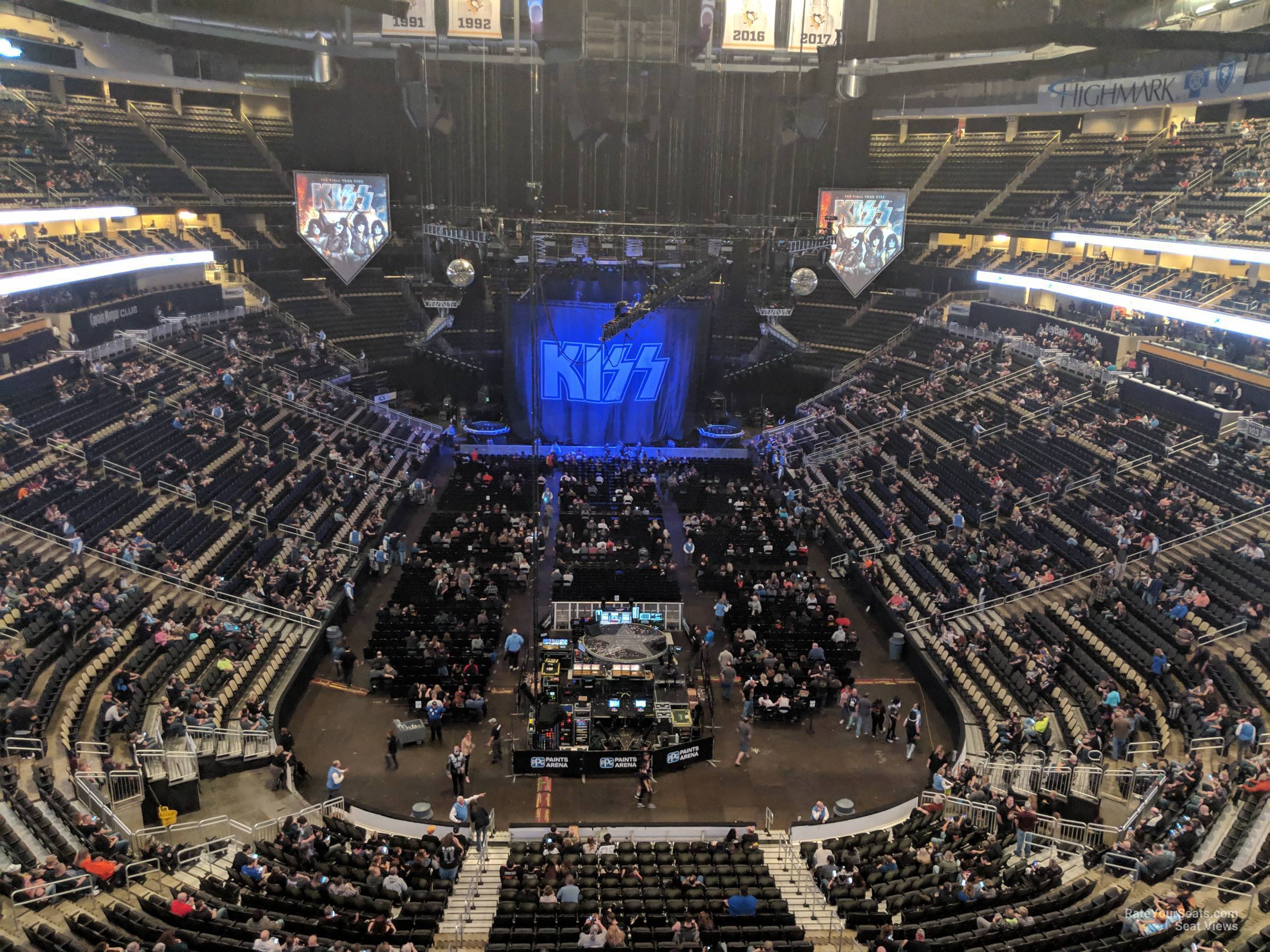 Section 211 at PPG Paints Arena for Concerts