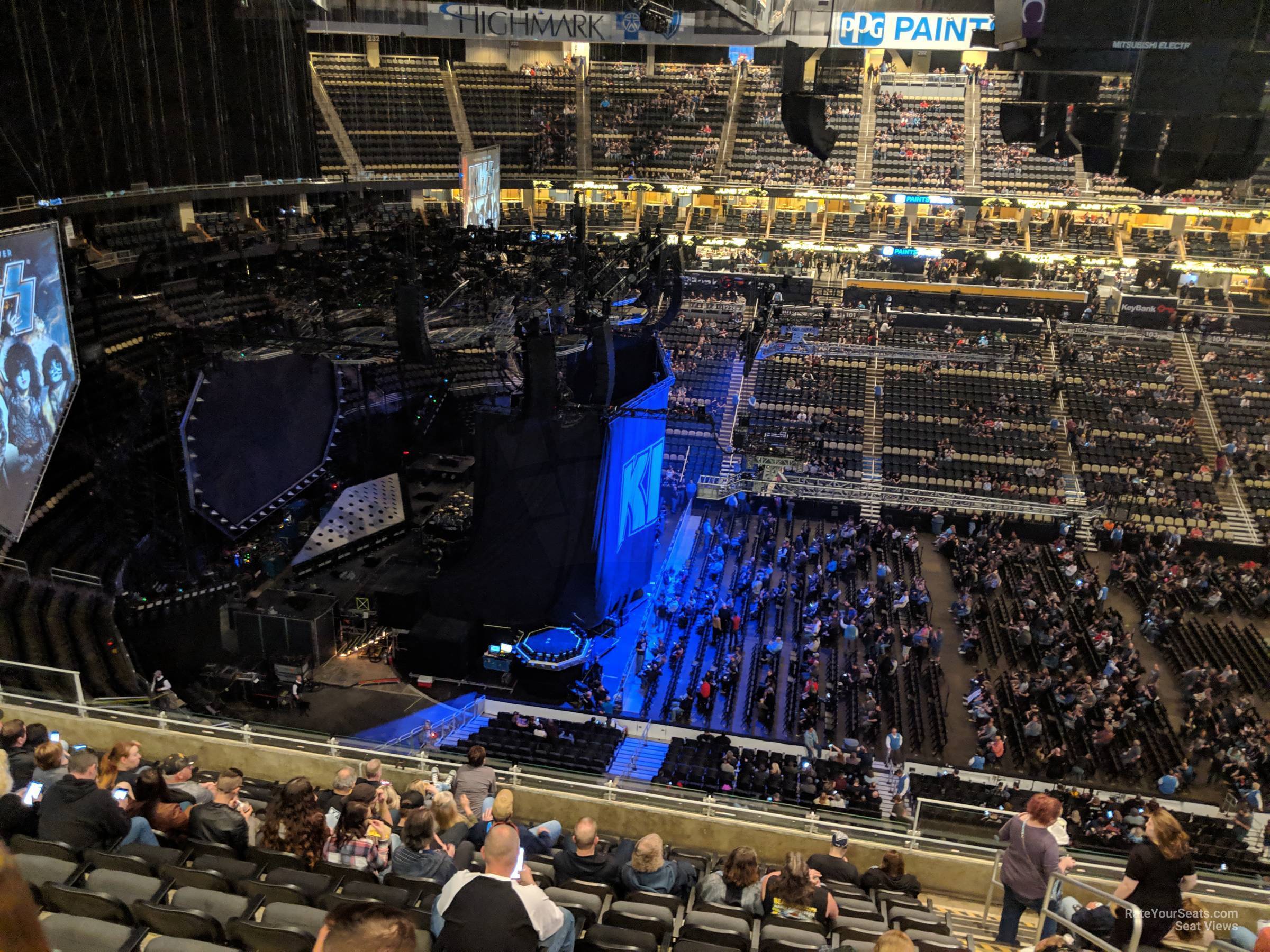 PPG Paints Arena Section 221 Concert Seating - RateYourSeats.com