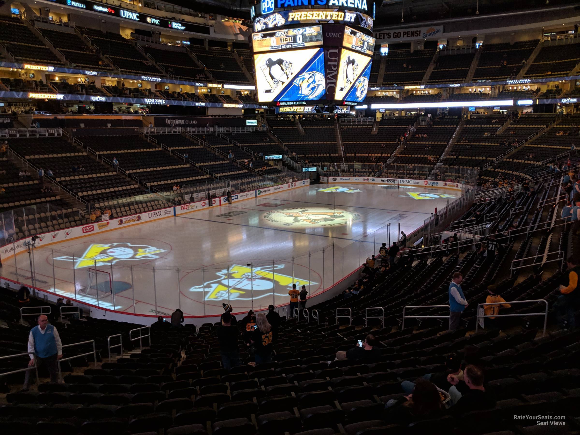 Section 105 At PPG Paints Arena - RateYourSeats.com