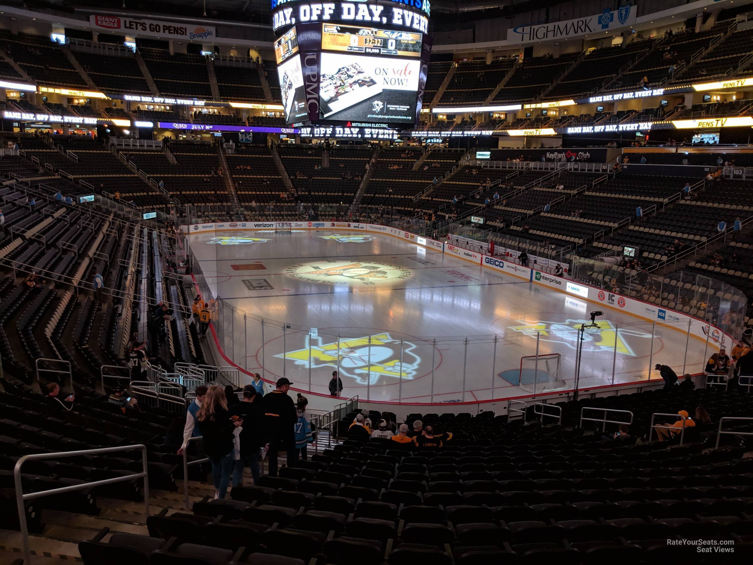 PPG Paints Arena, section 226, home of Pittsburgh Penguins