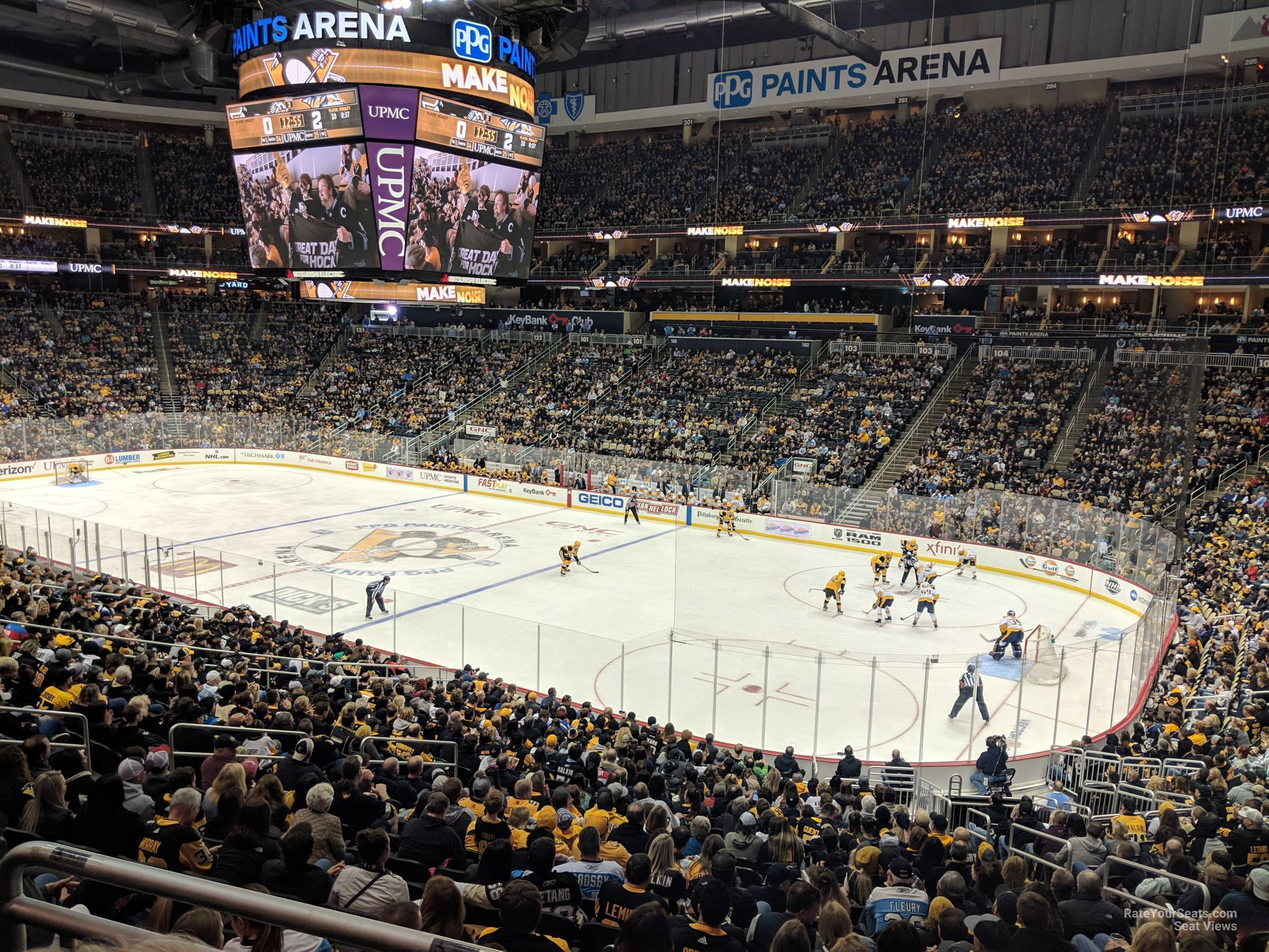 Pittsburgh Penguins Seating Chart View