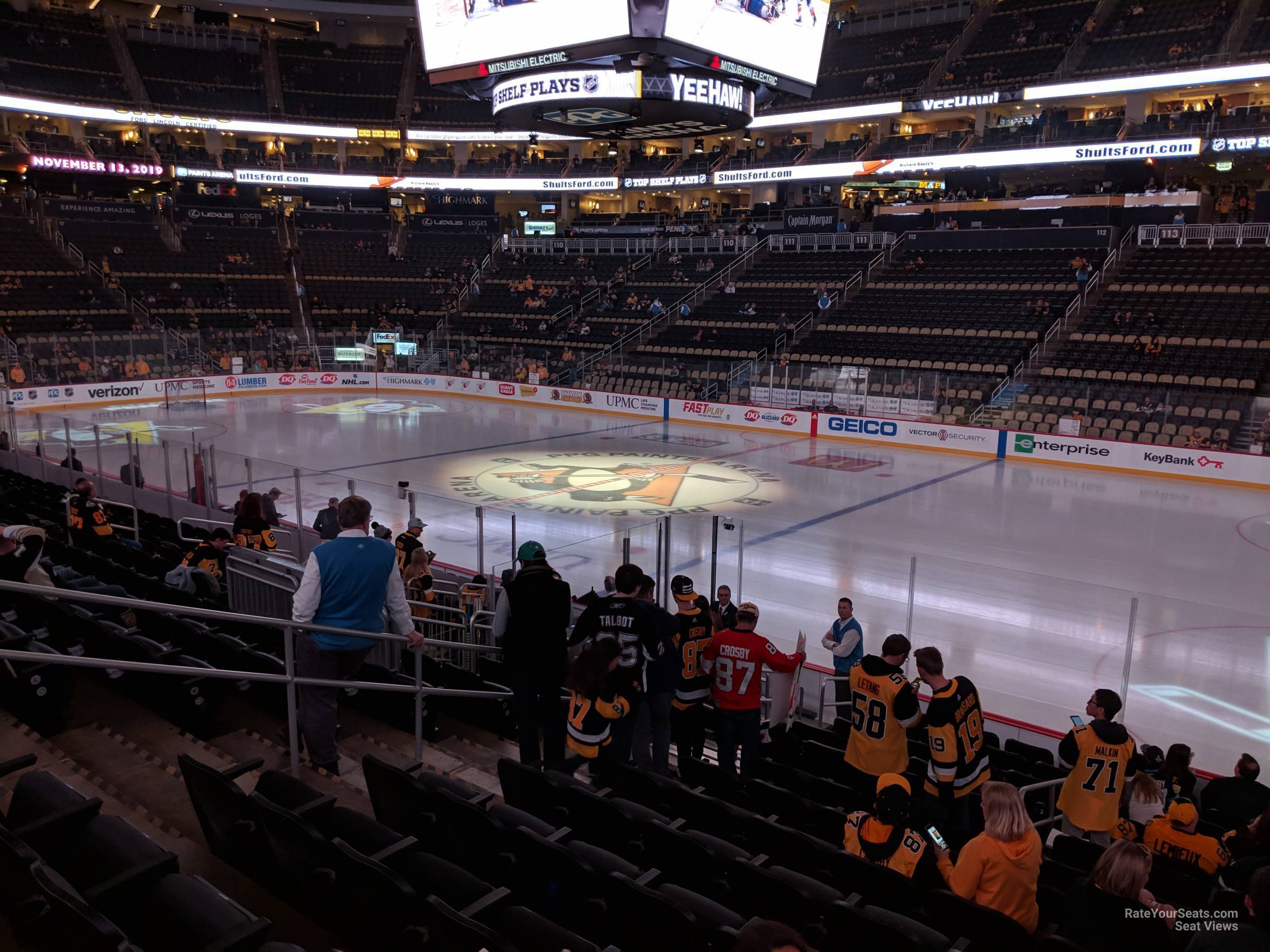 Section 207 at PPG Paints Arena 