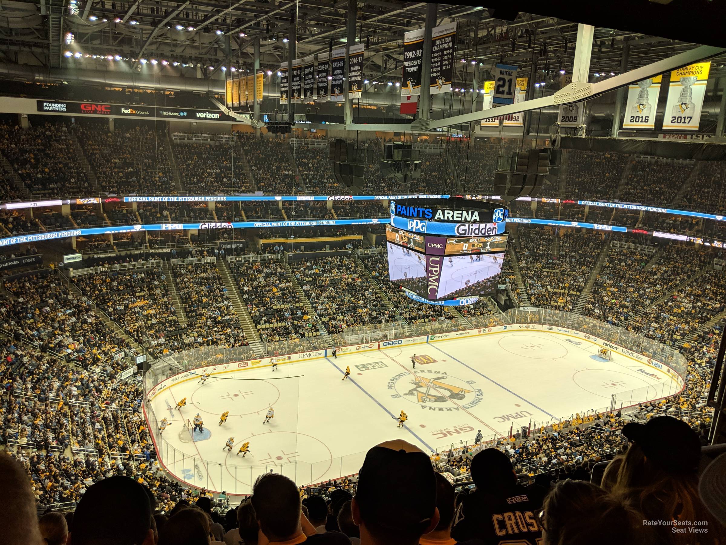 Pittsburgh Penguins Interactive Seating Chart with Seat Views