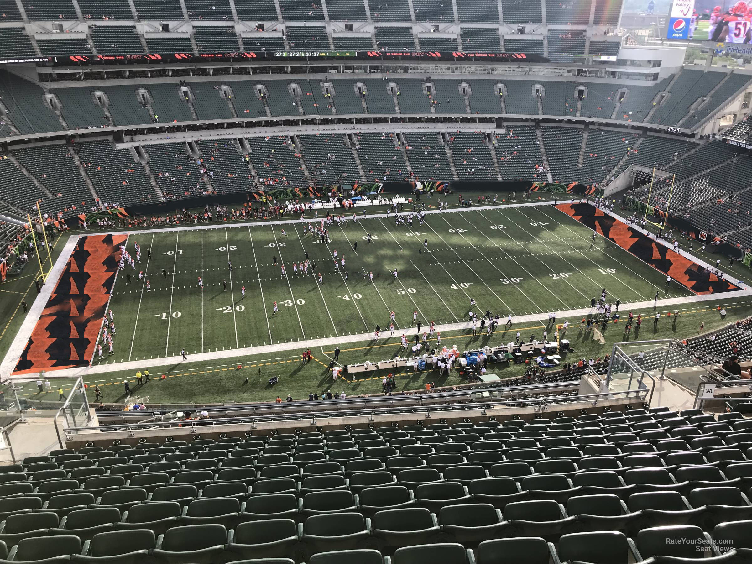 Bengals Seating Chart View