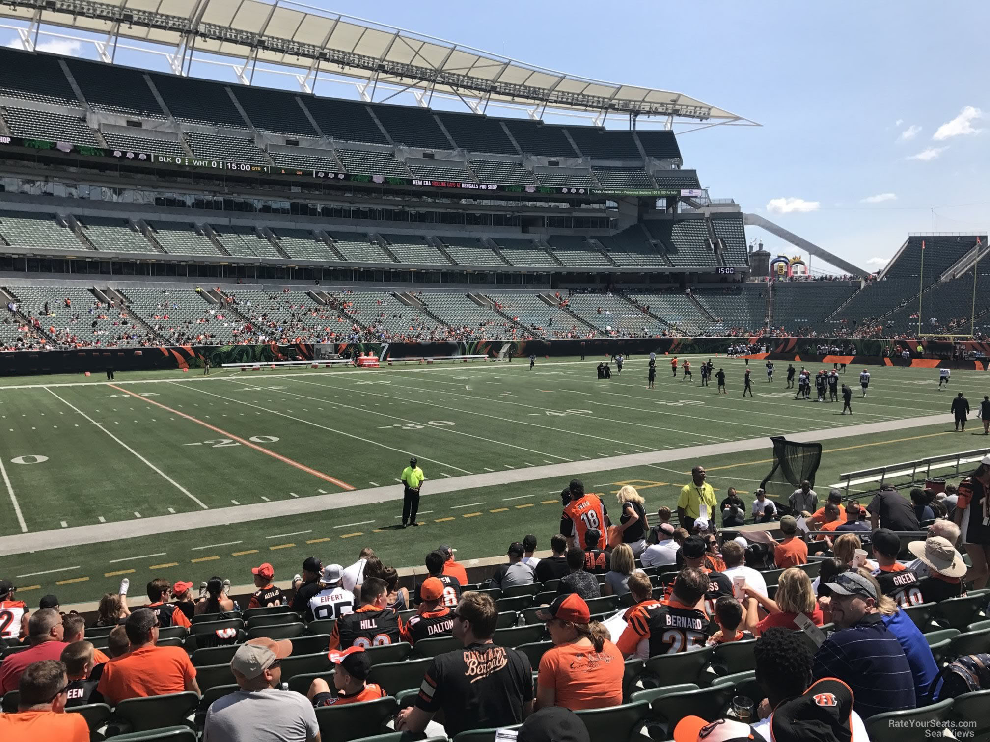 Bengals Seating Chart With Seat Numbers