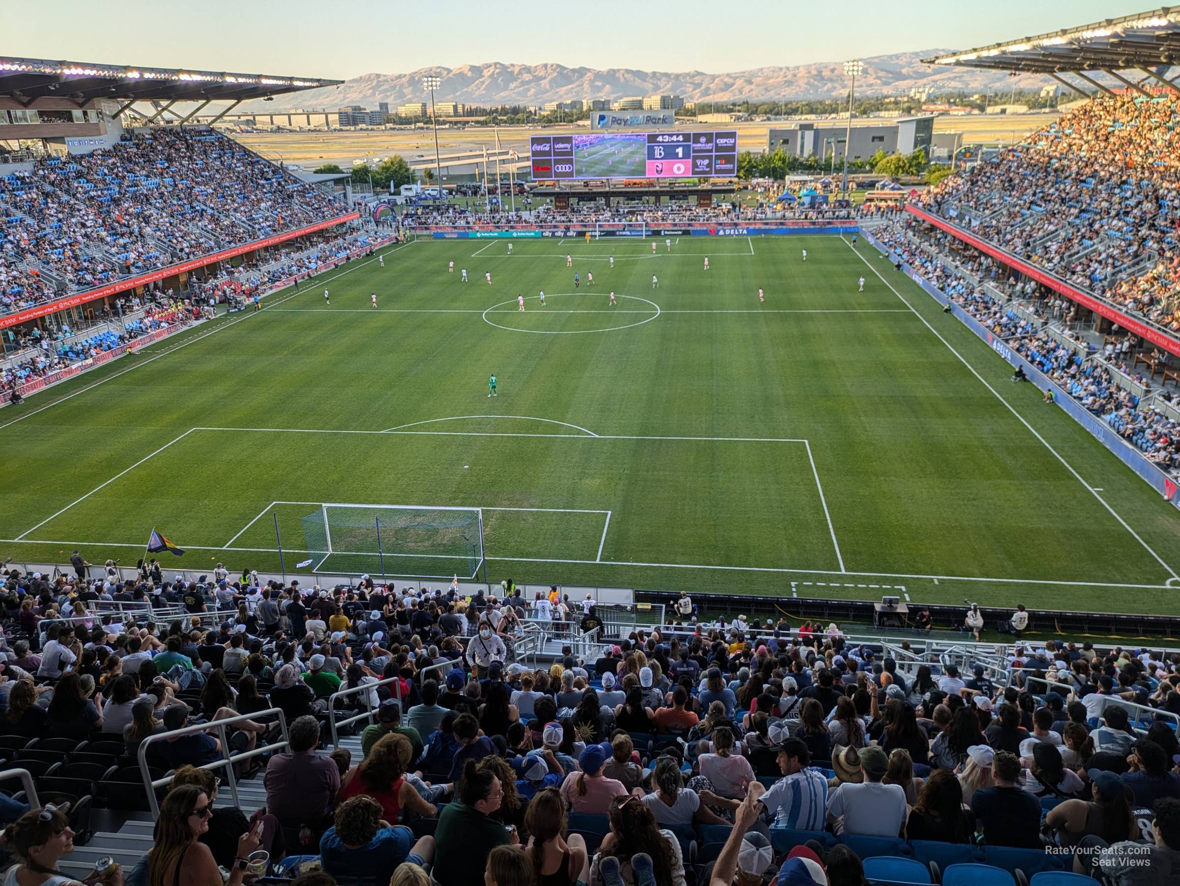 section 119, row 29 seat view  - paypal park