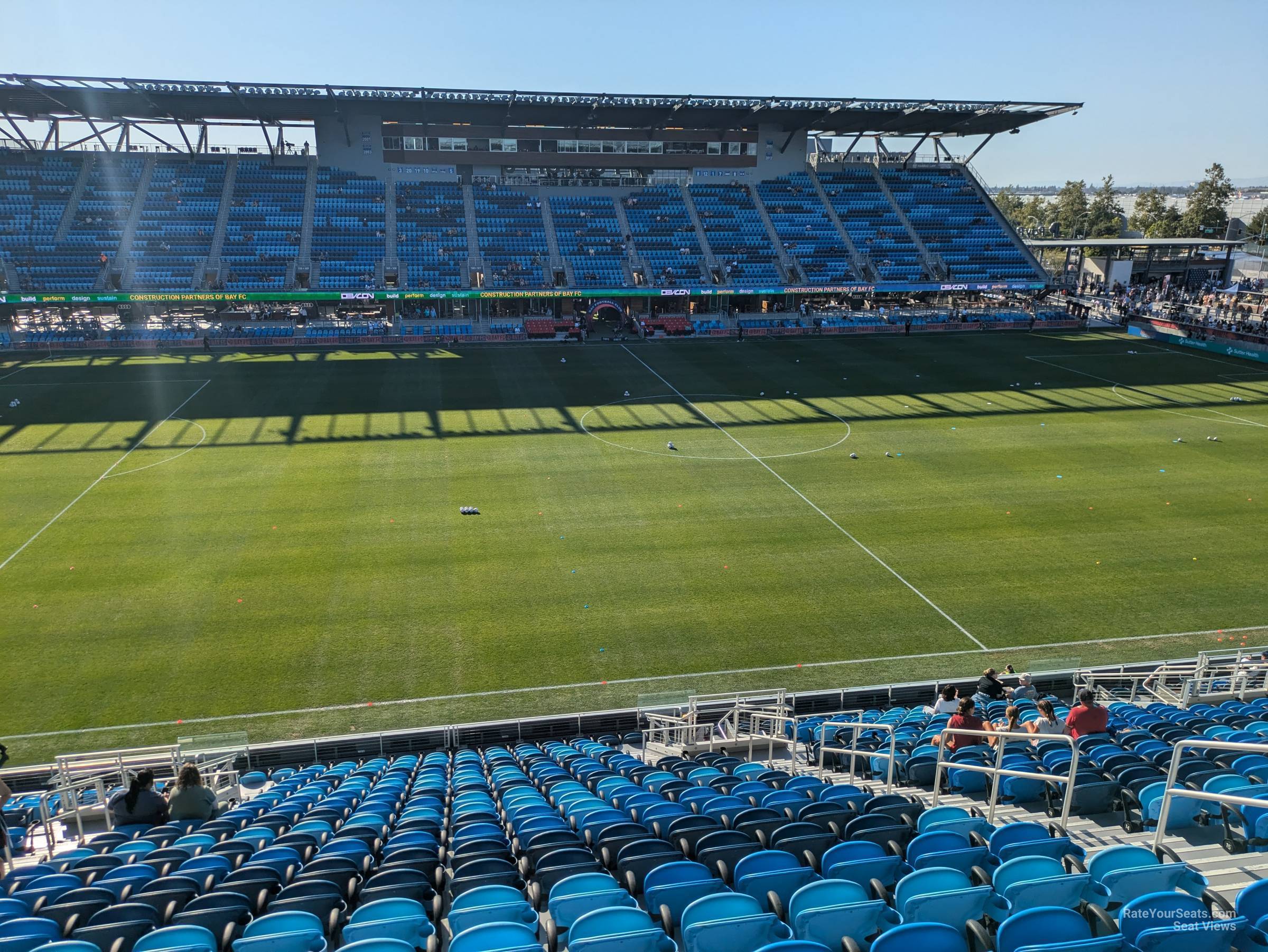 section 127, row 20 seat view  - paypal park