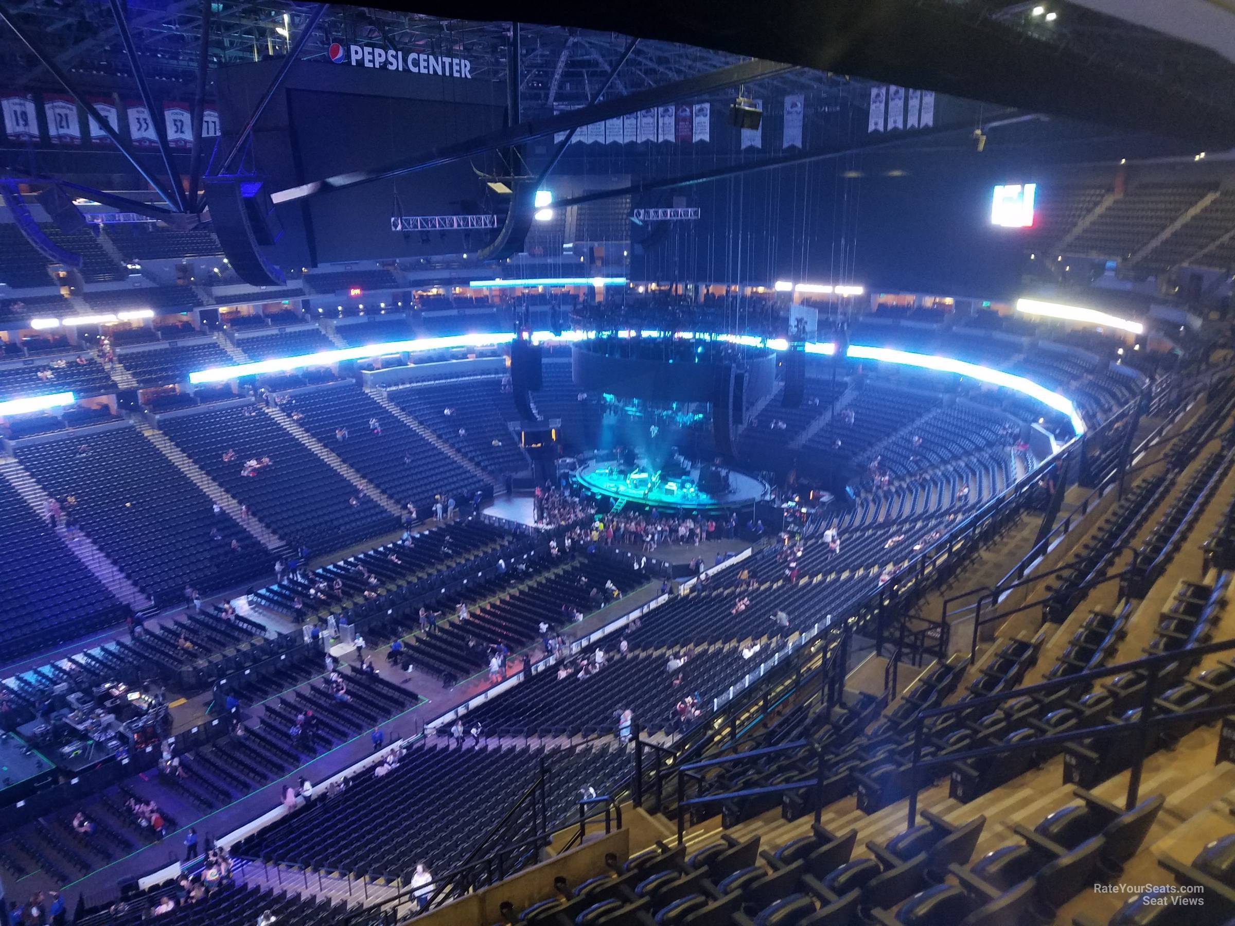 section 310, row 13 seat view  for concert - ball arena