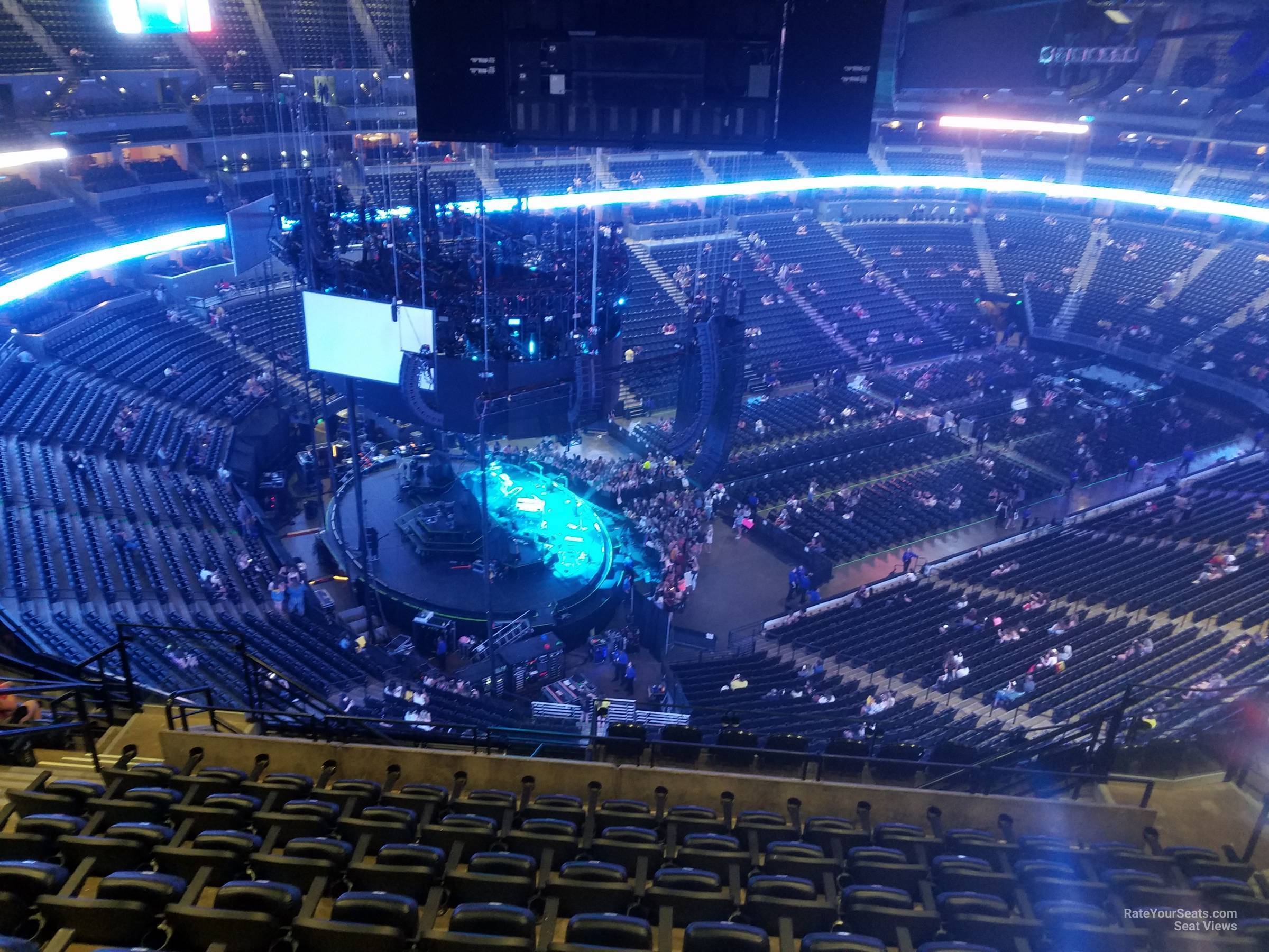 section 352, row 13 seat view  for concert - ball arena