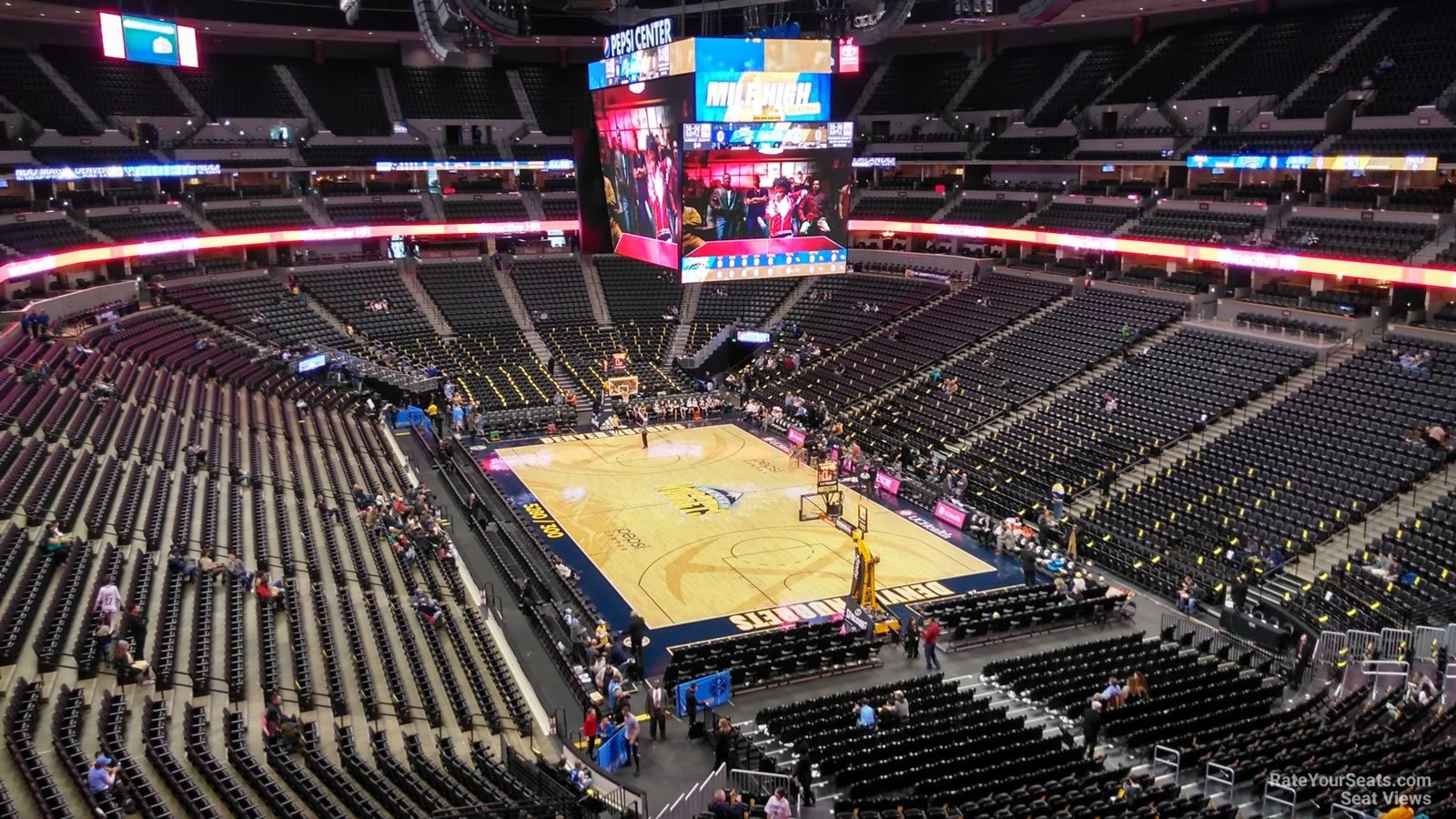 Pepsi Center Section 327 - Denver Nuggets - RateYourSeats.com