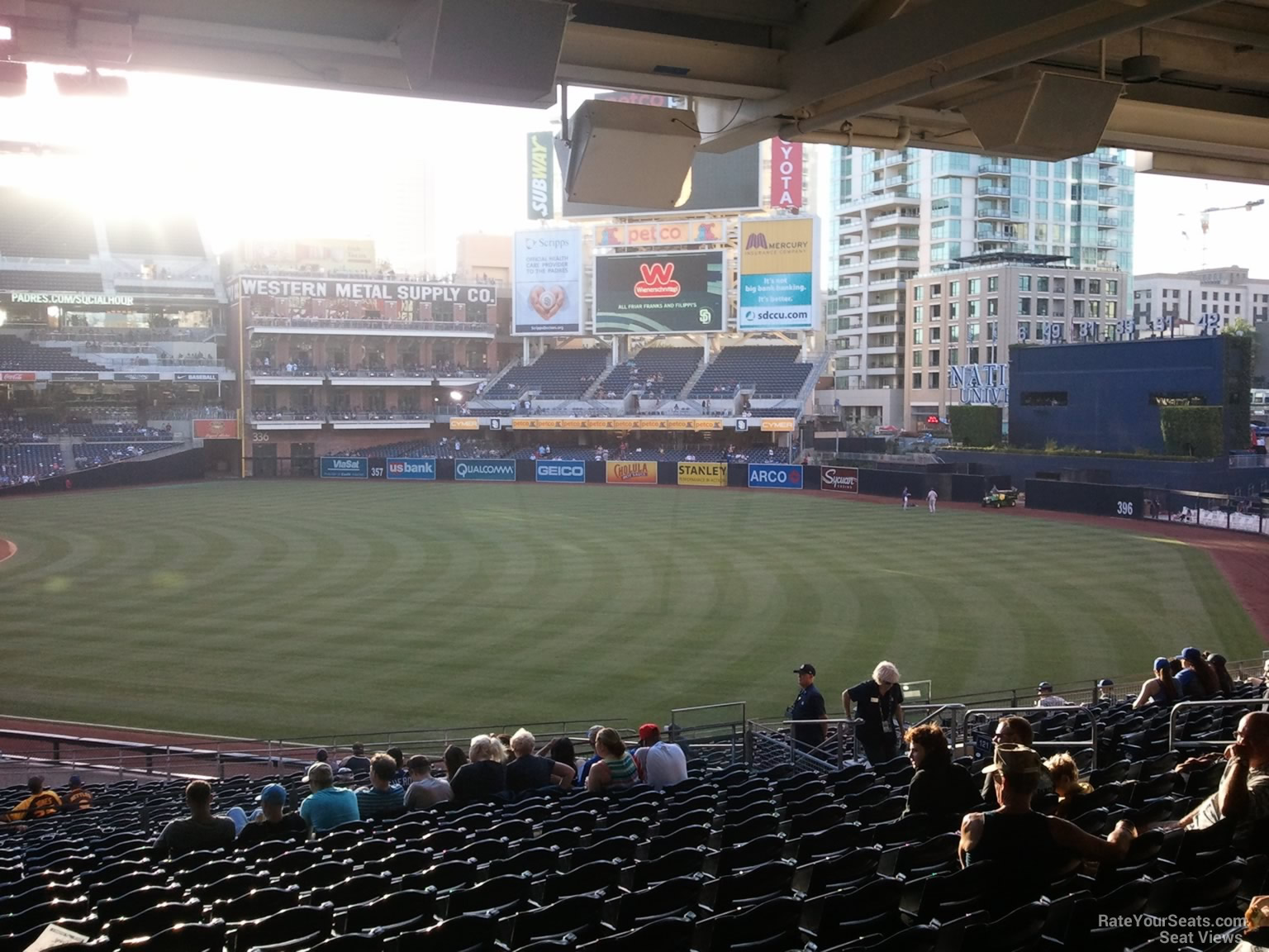 PETCO Park Section 121 - RateYourSeats.com