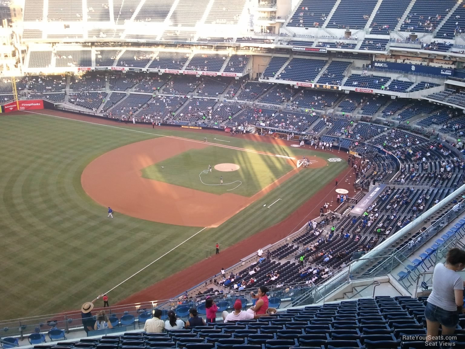 section 324, row 21 seat view  for baseball - petco park