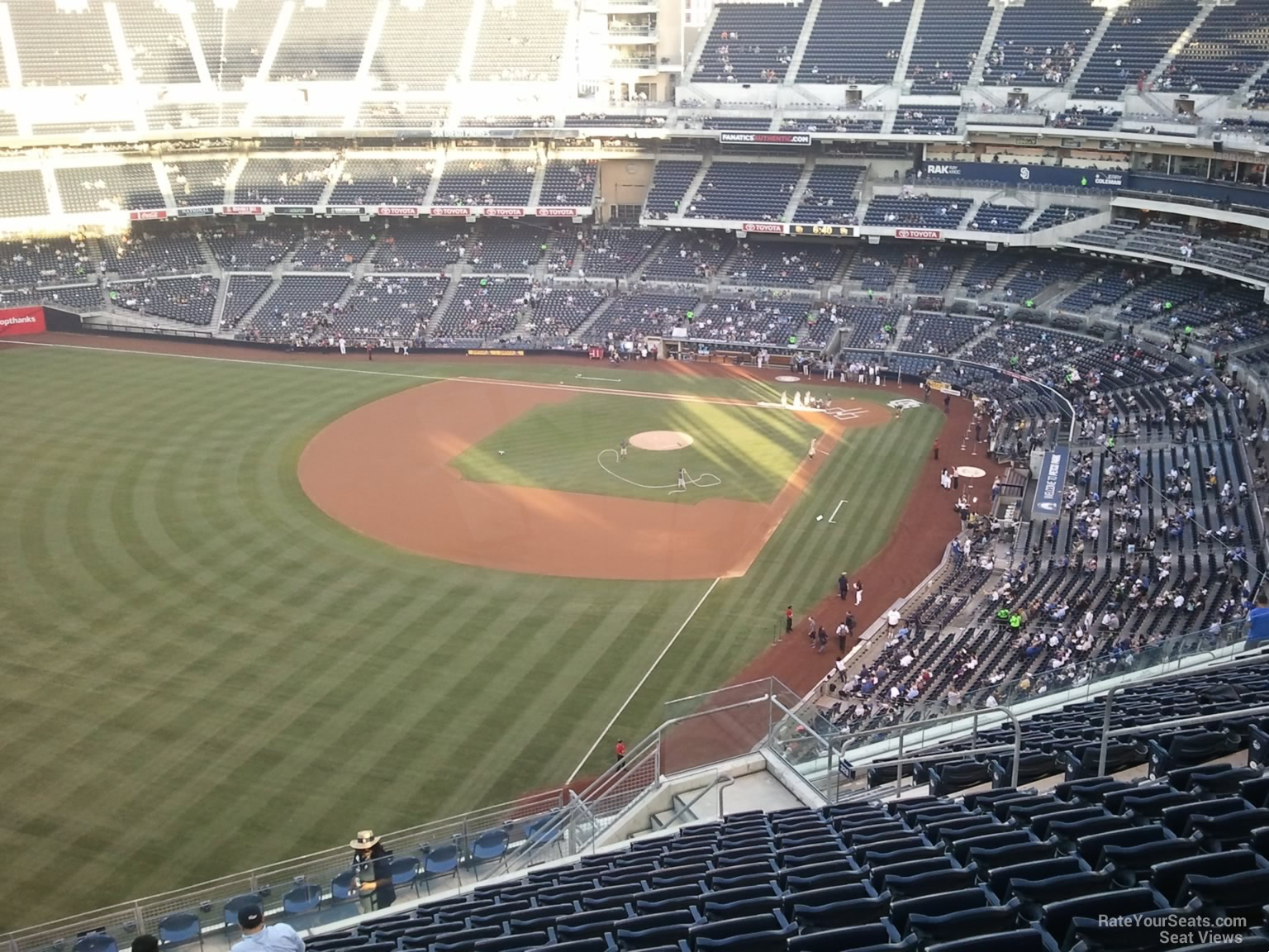 section 328, row 21 seat view  for baseball - petco park