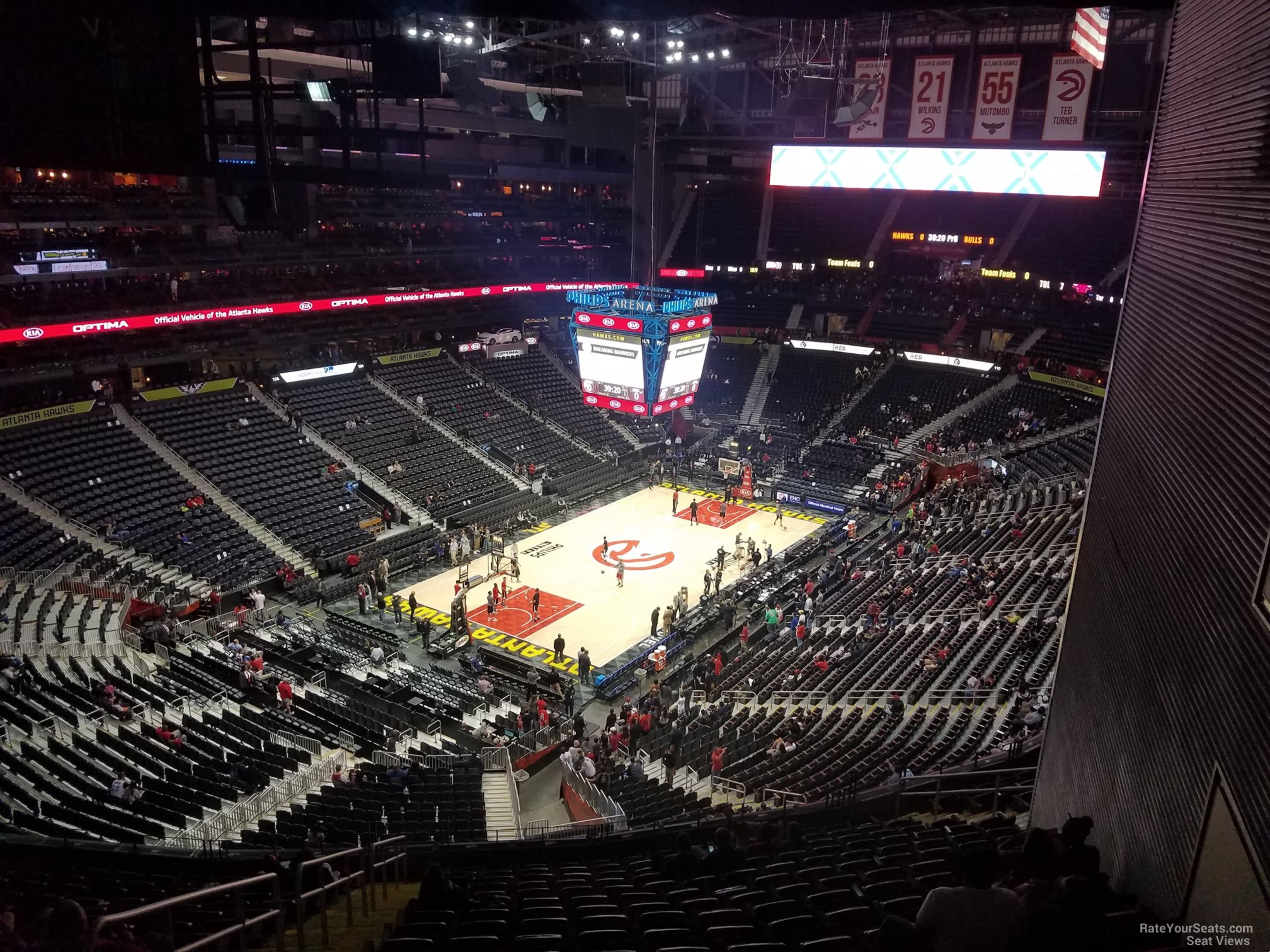 Philips Arena Section 315 - Atlanta Hawks - RateYourSeats.com