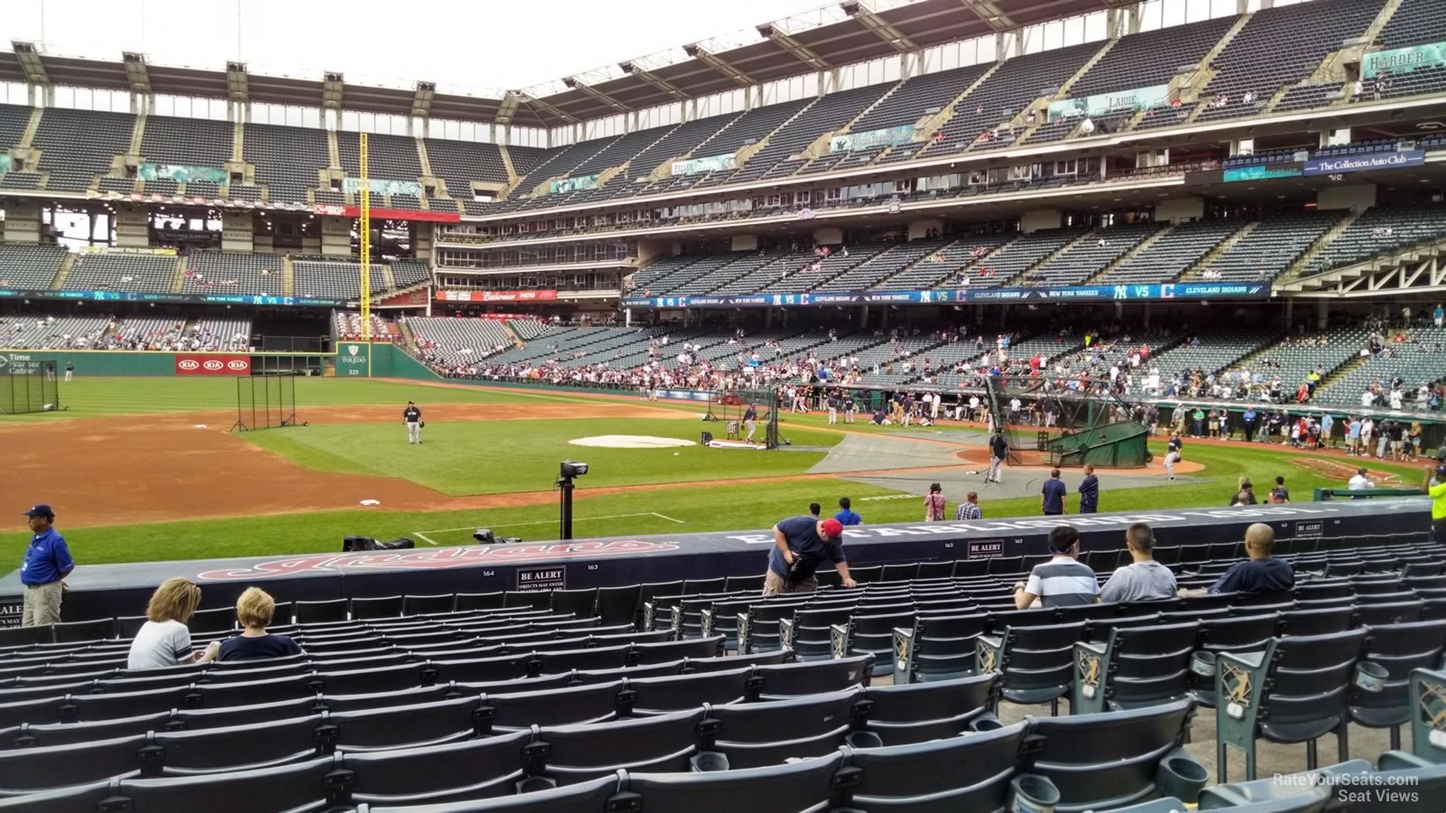 Progressive Field Section 164 - RateYourSeats.com