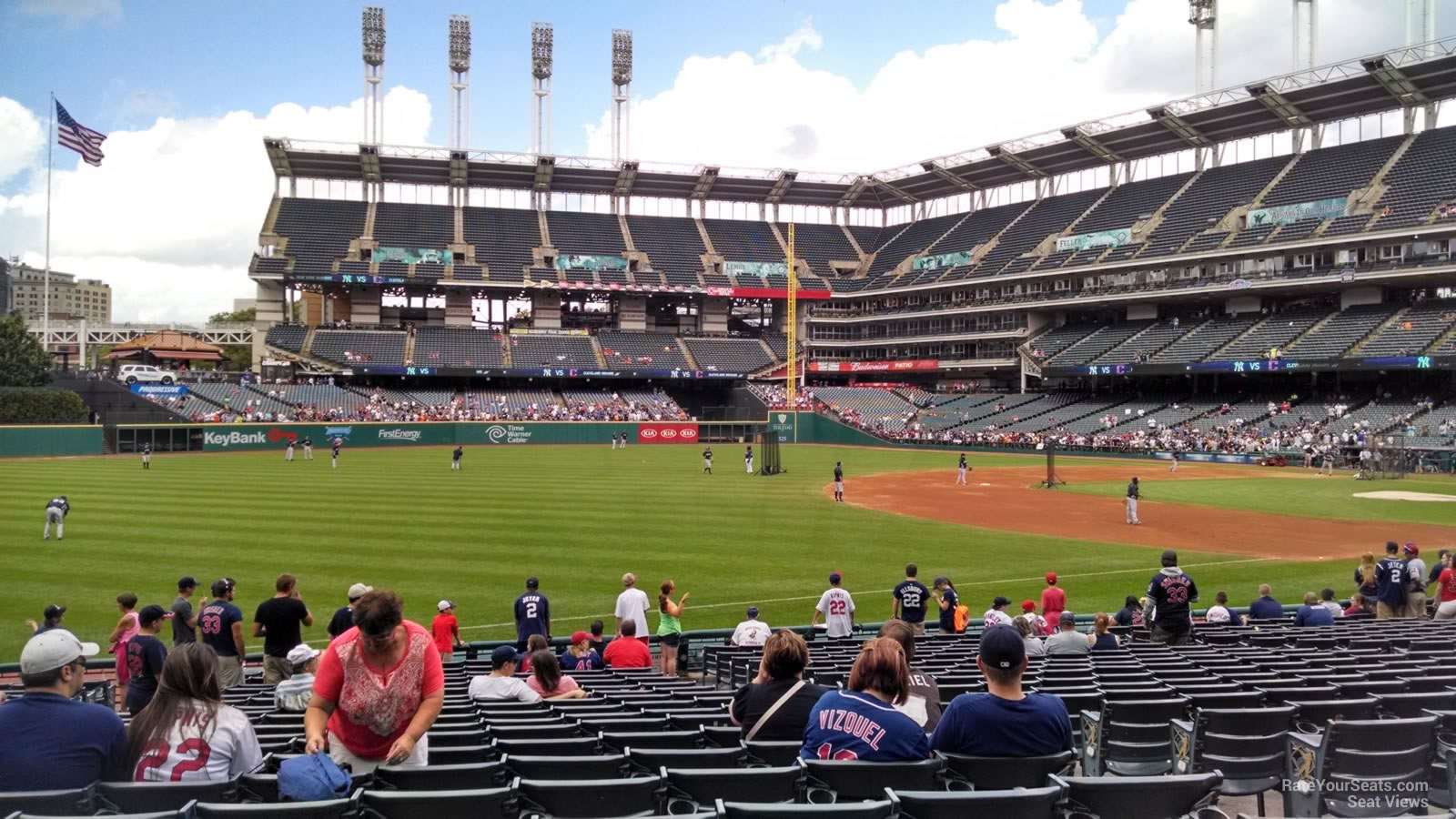 Progressive Field Section 171 - RateYourSeats.com