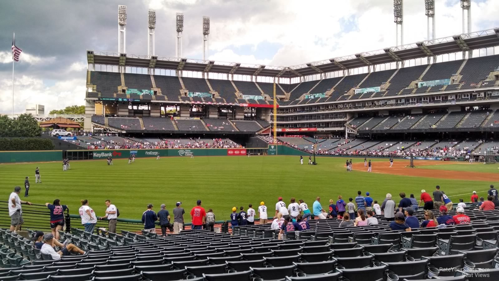 Progressive Field Section 175 - RateYourSeats.com