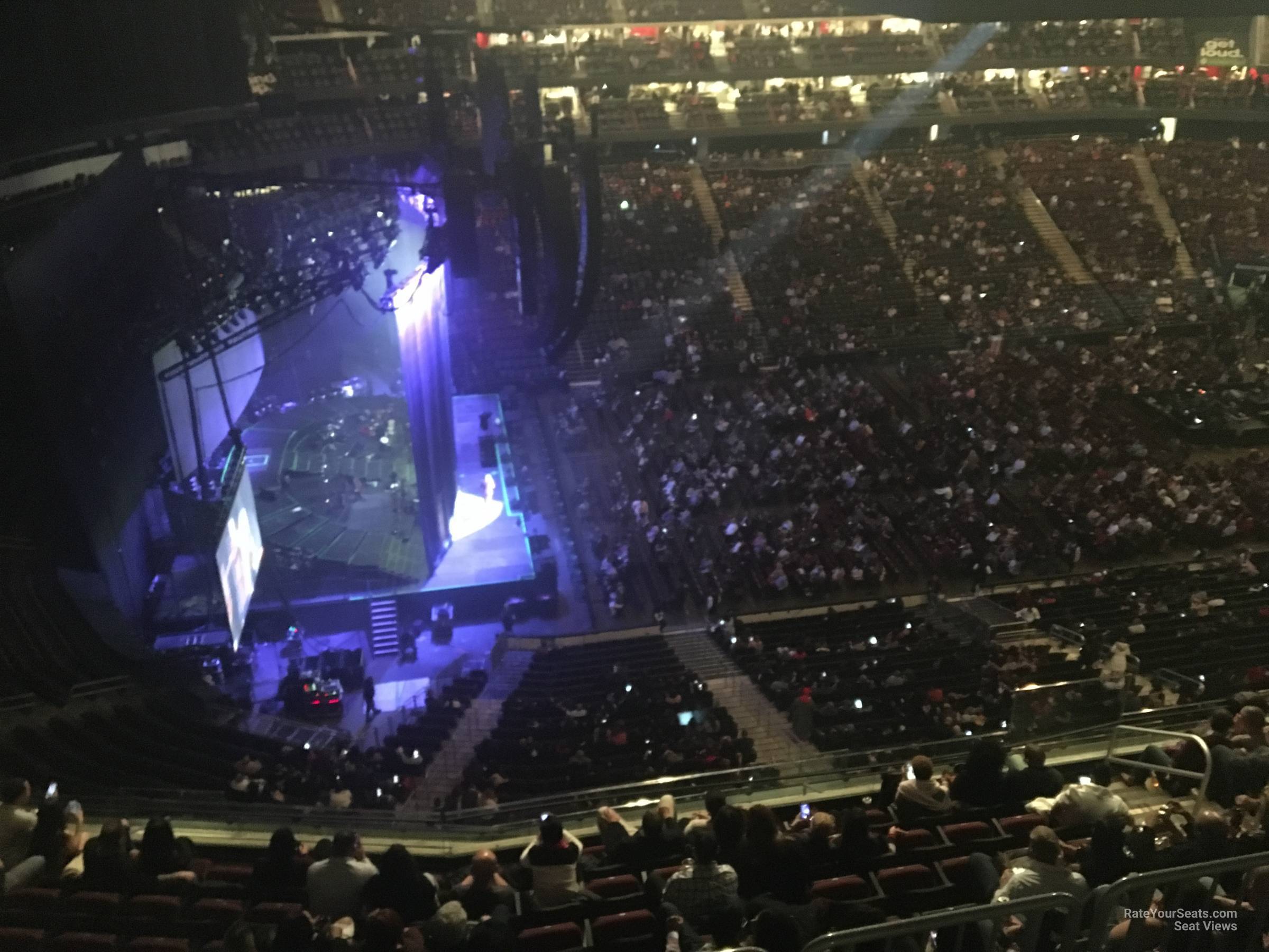 section 227, row 4 seat view  for concert - prudential center